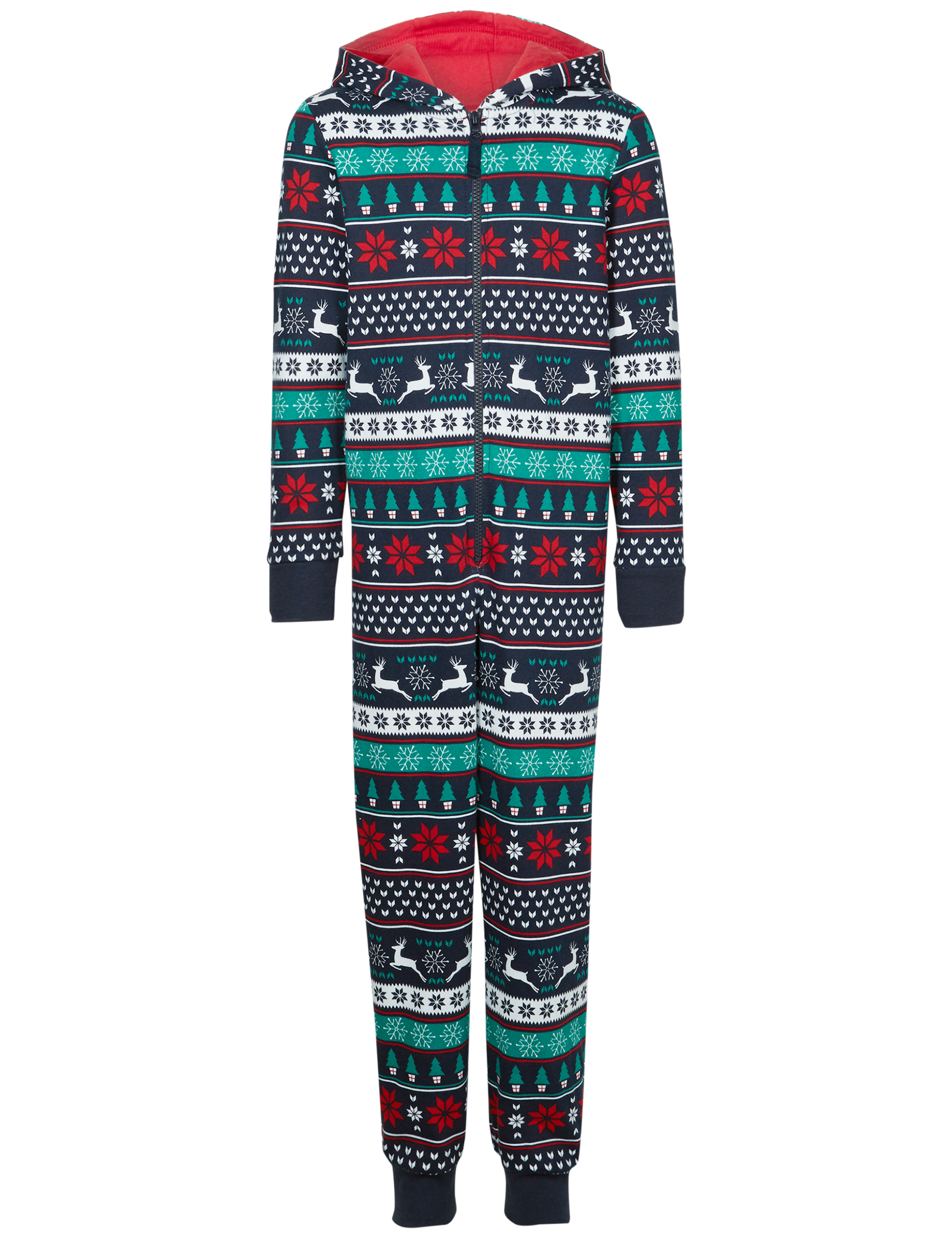 Pure Cotton Fairisle Onesie (1-16 Years) 4 of 5