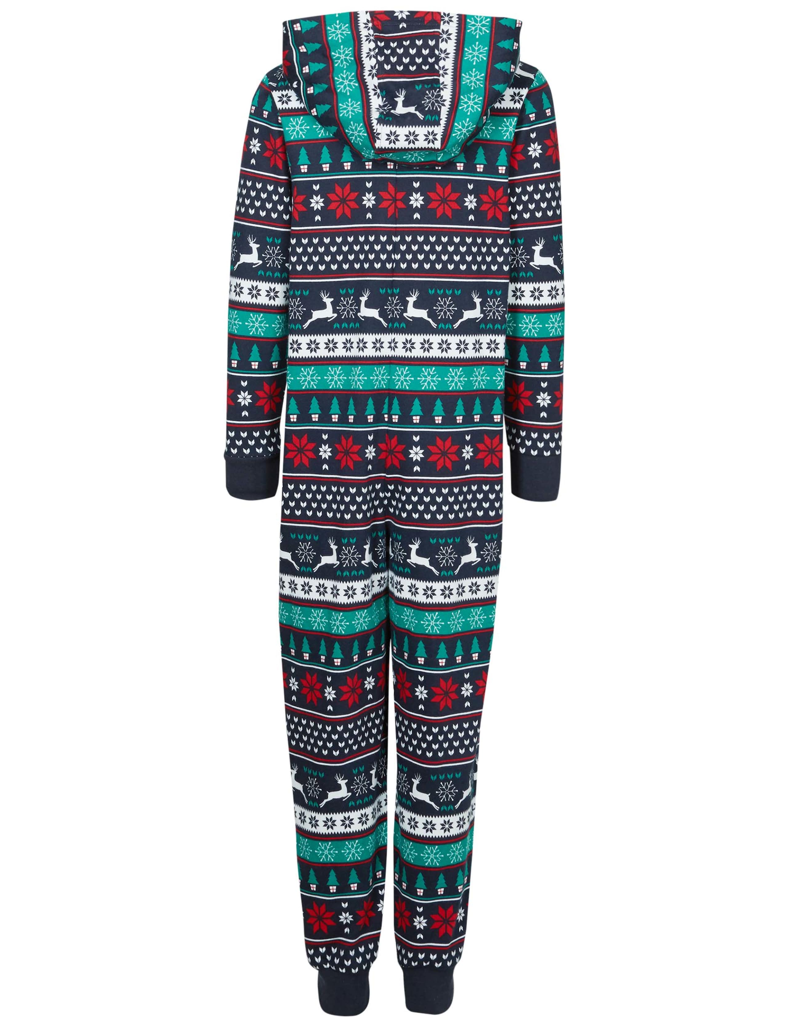 Pure Cotton Fairisle Onesie (1-16 Years) 5 of 5