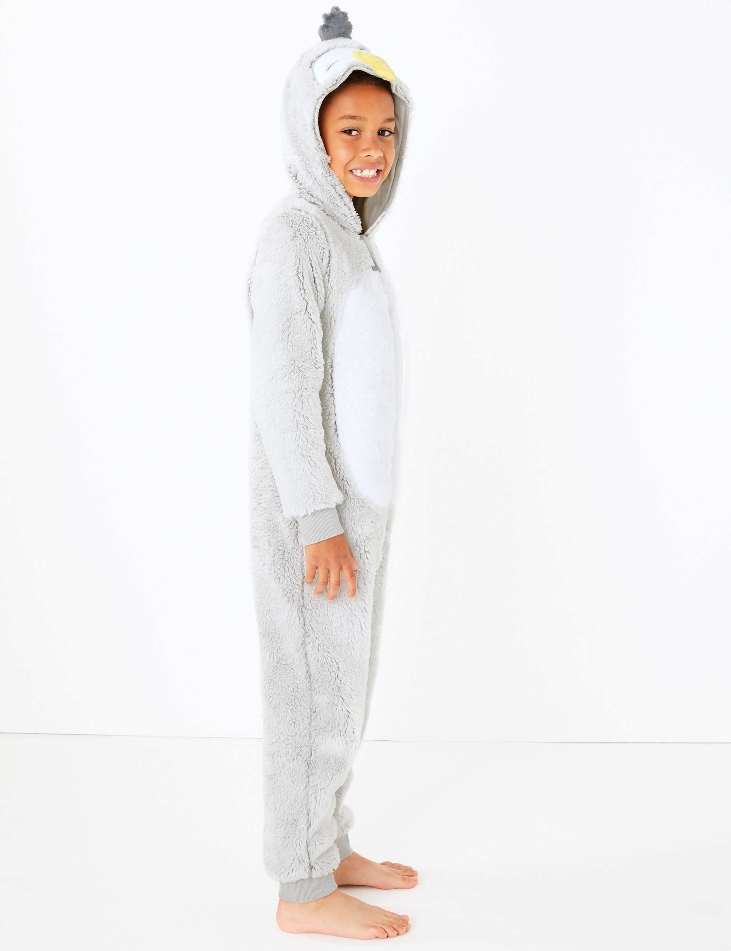 Fleece Penguin Onesie (1-16 Years) 5 of 7