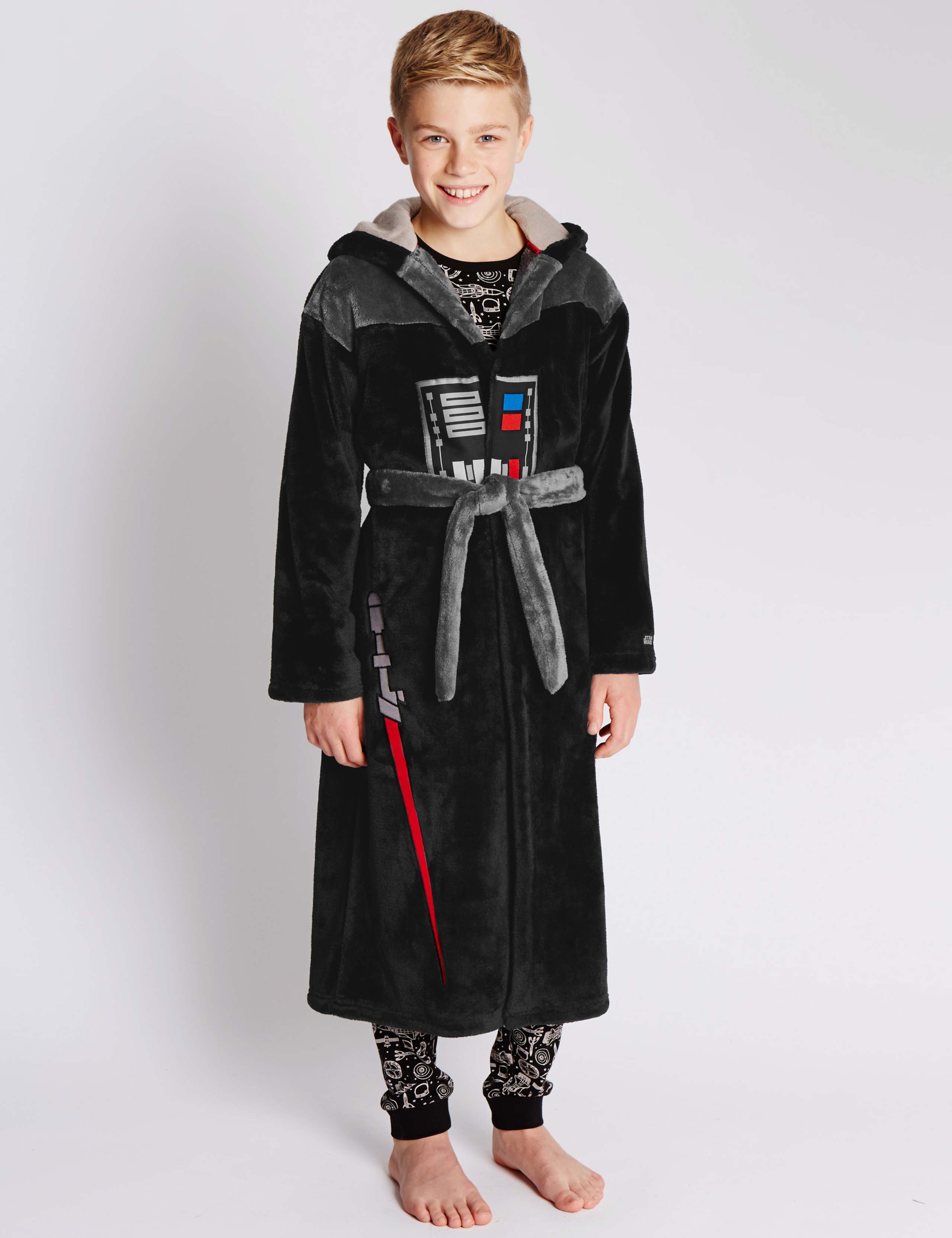 Star Wars™ Anti Bobble Vader Dressing Gown (4-14 Years) 1 of 5
