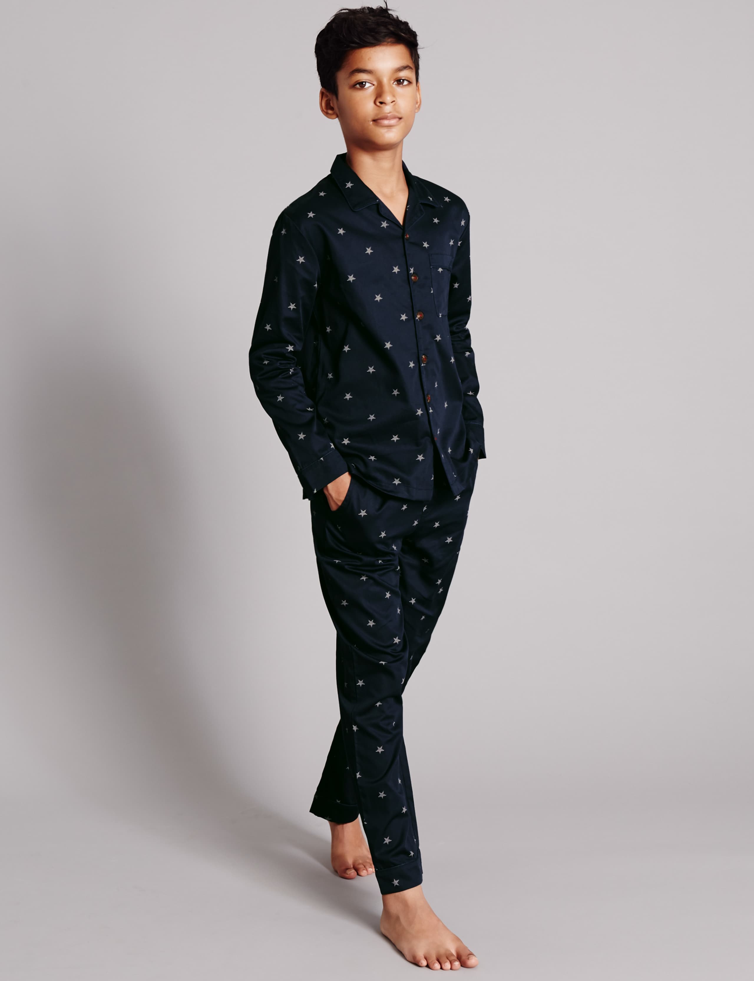 Star Woven Pyjamas (1-16 years) 1 of 7