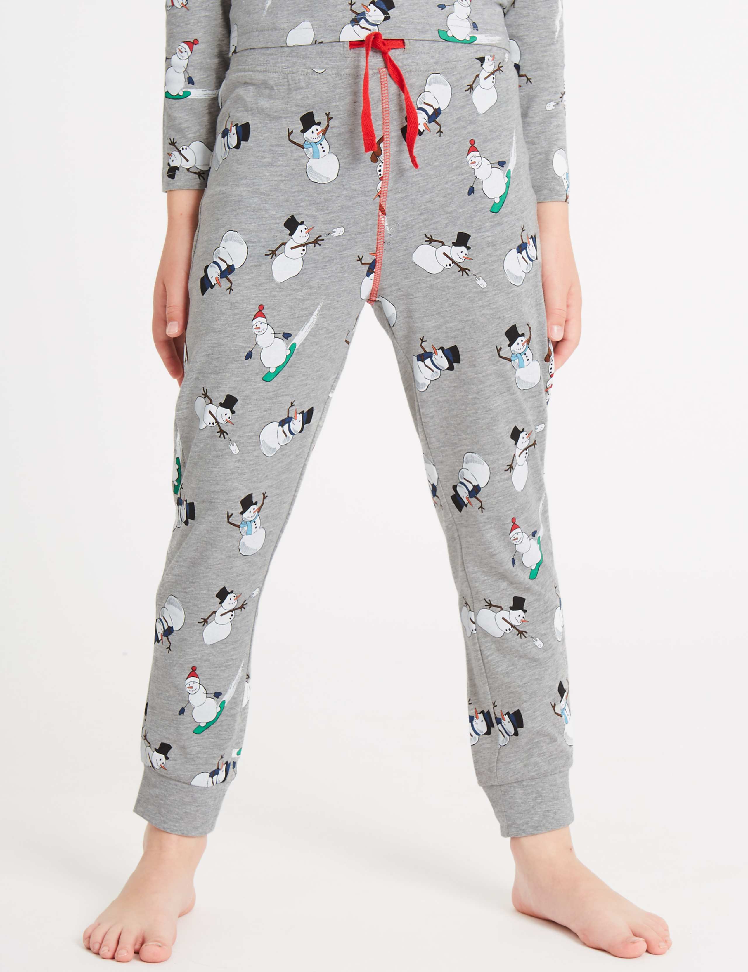 2 Pack Printed Pyjamas (3-16 Years) 6 of 8