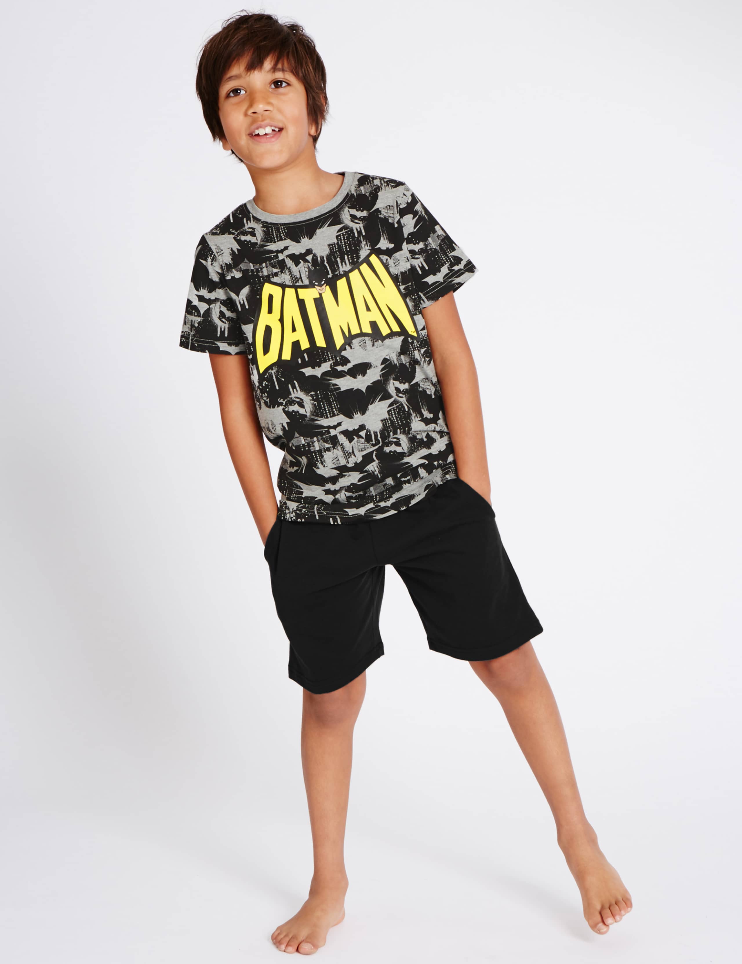 Batman™ Short Sleeve Pyjamas (1-16 Years) 1 of 6