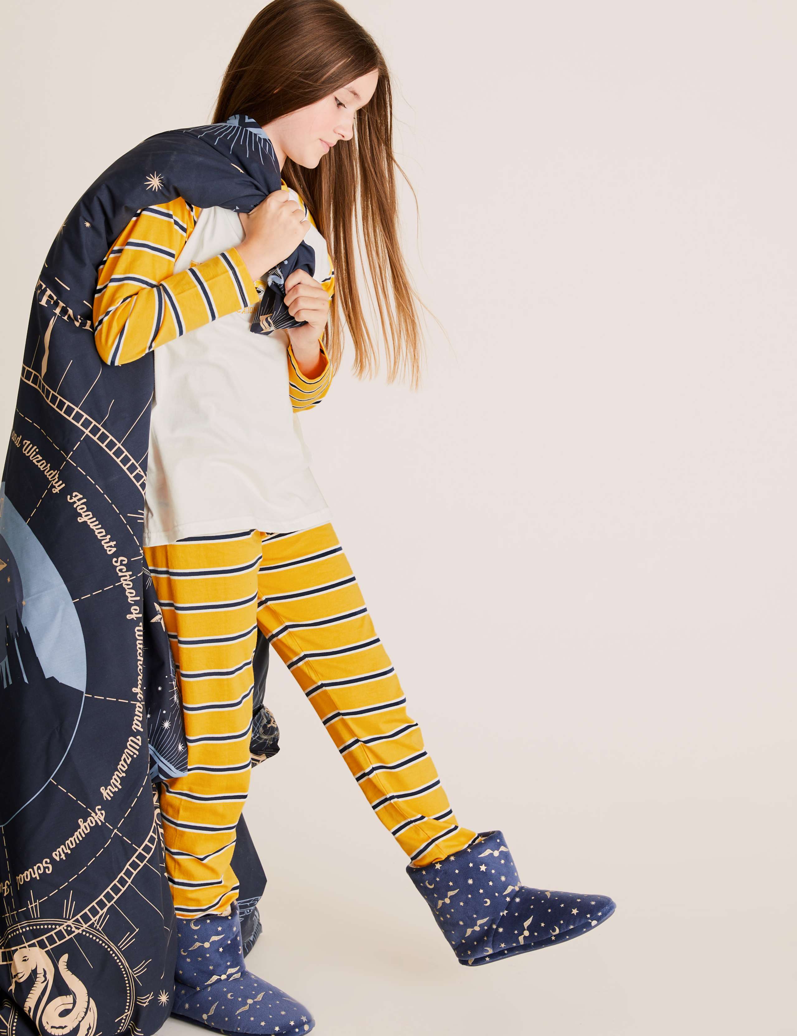 Harry Potter™ Hufflepuff Pyjama Set (6-16 Yrs) 3 of 6