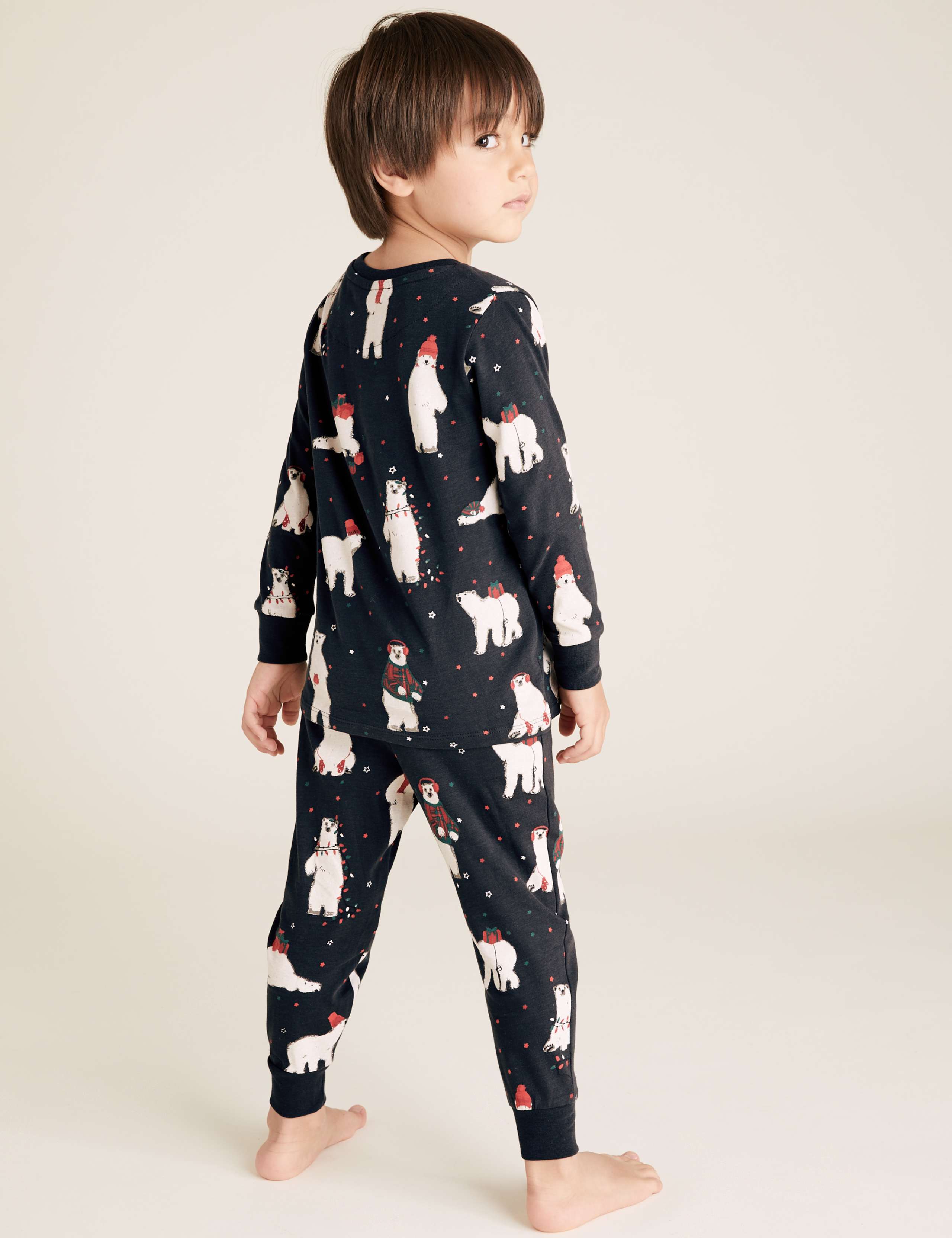 Kid's Family Polar Bear Pyjama Set (1-16 Yrs) 3 of 7