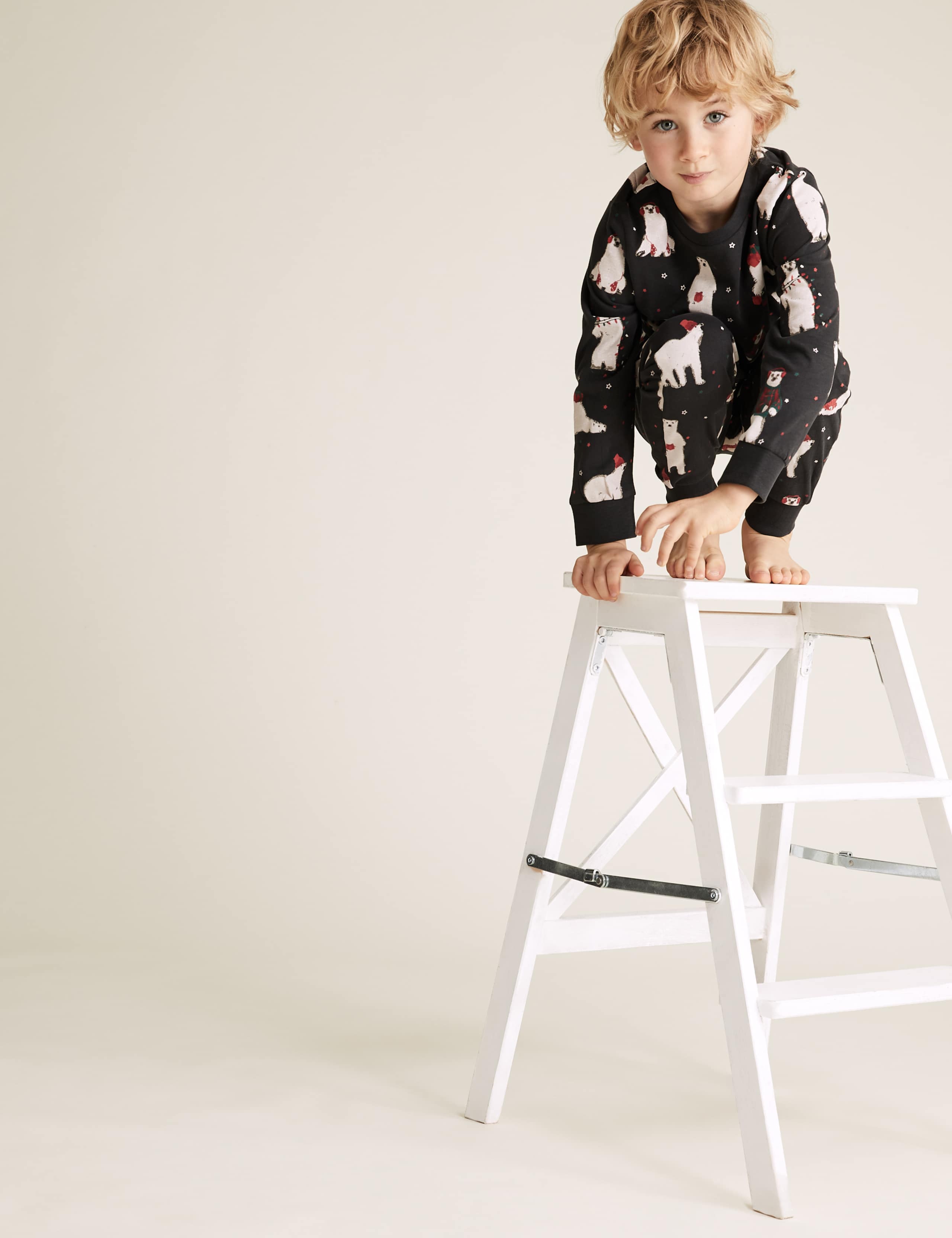 Kid's Family Polar Bear Pyjama Set (1-16 Yrs) 7 of 7
