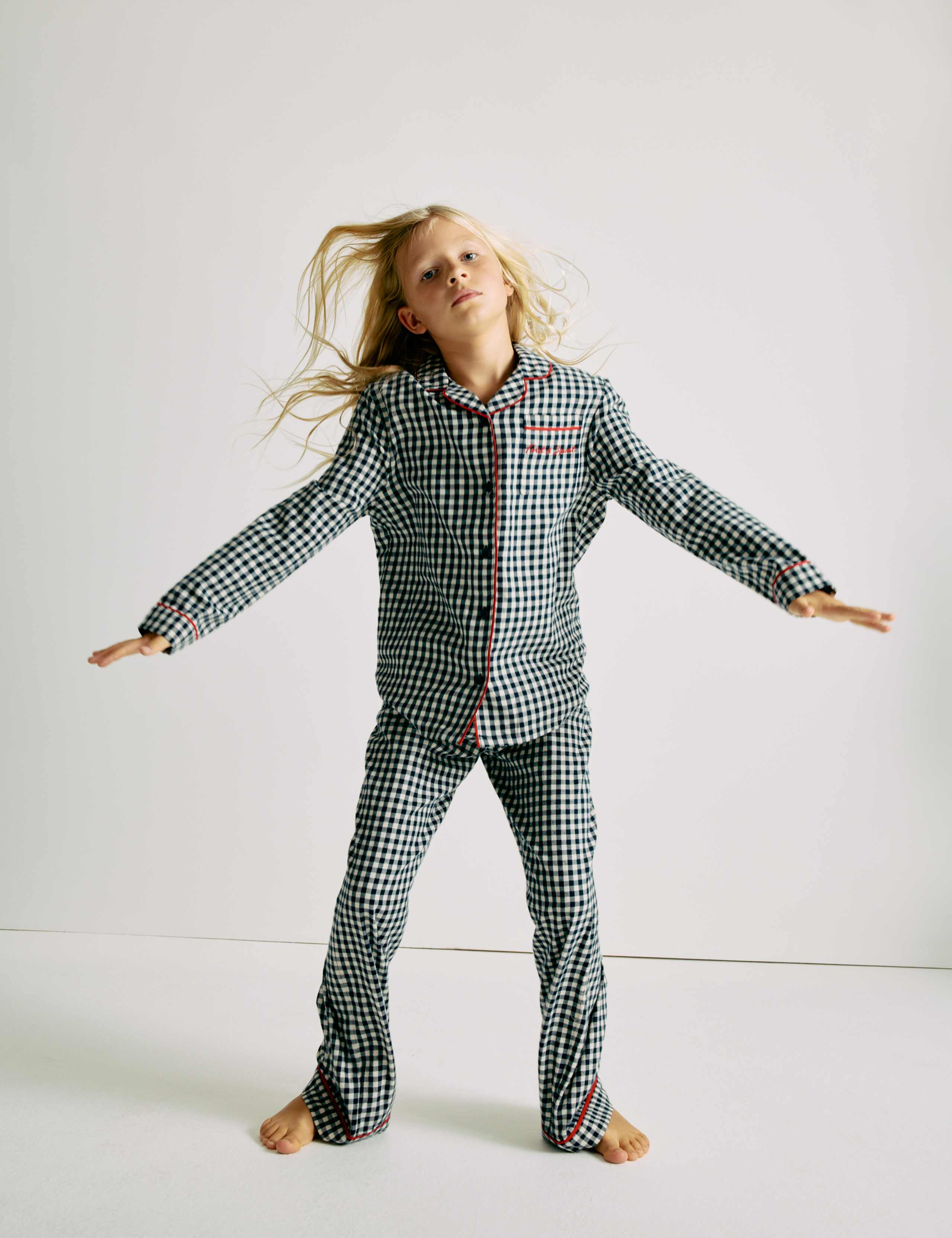Pure Cotton Family Christmas Gingham Pyjamas (1-16 Yrs) 3 of 6