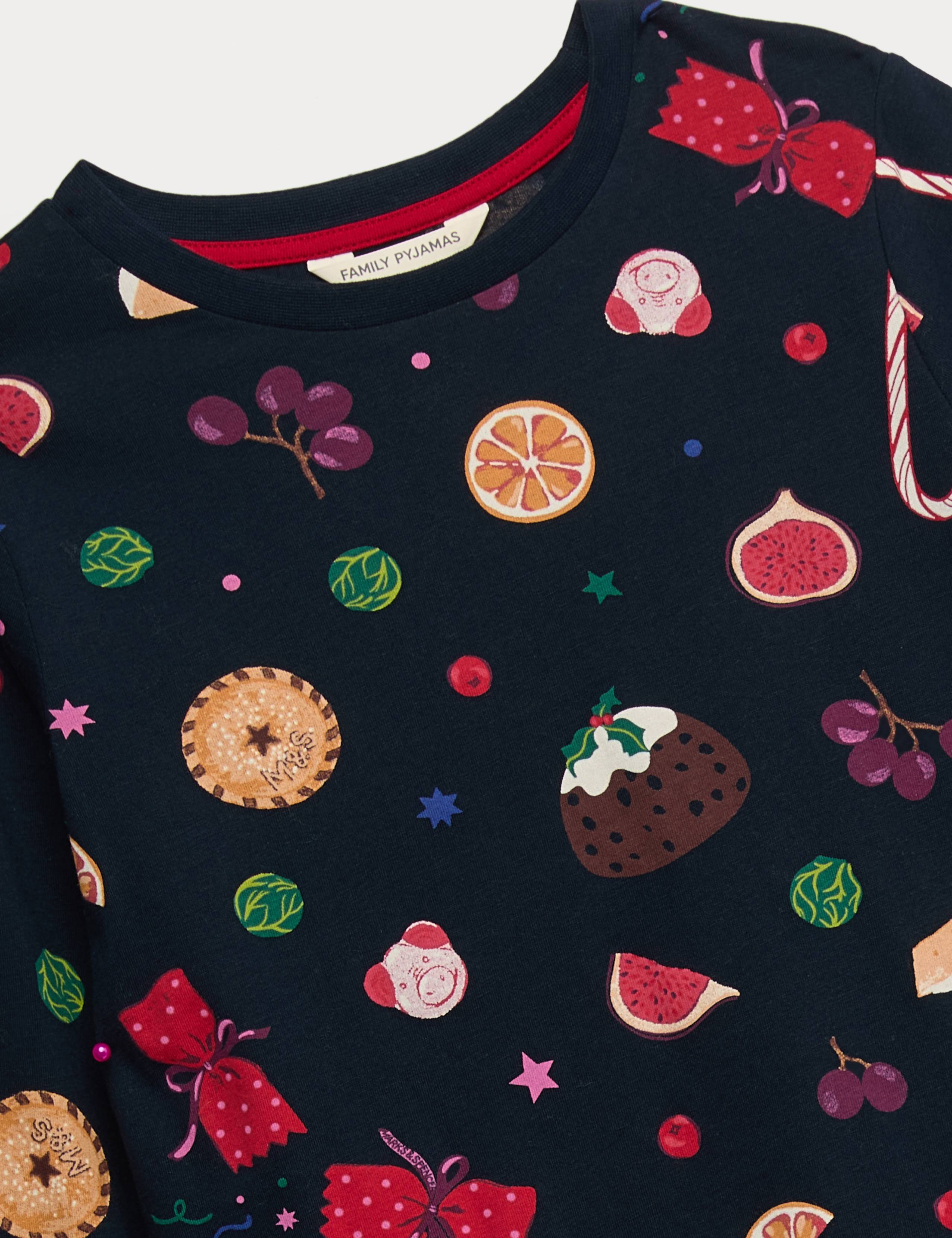 Pure Cotton Christmas Food Pyjamas (1-16 Yrs) 2 of 3