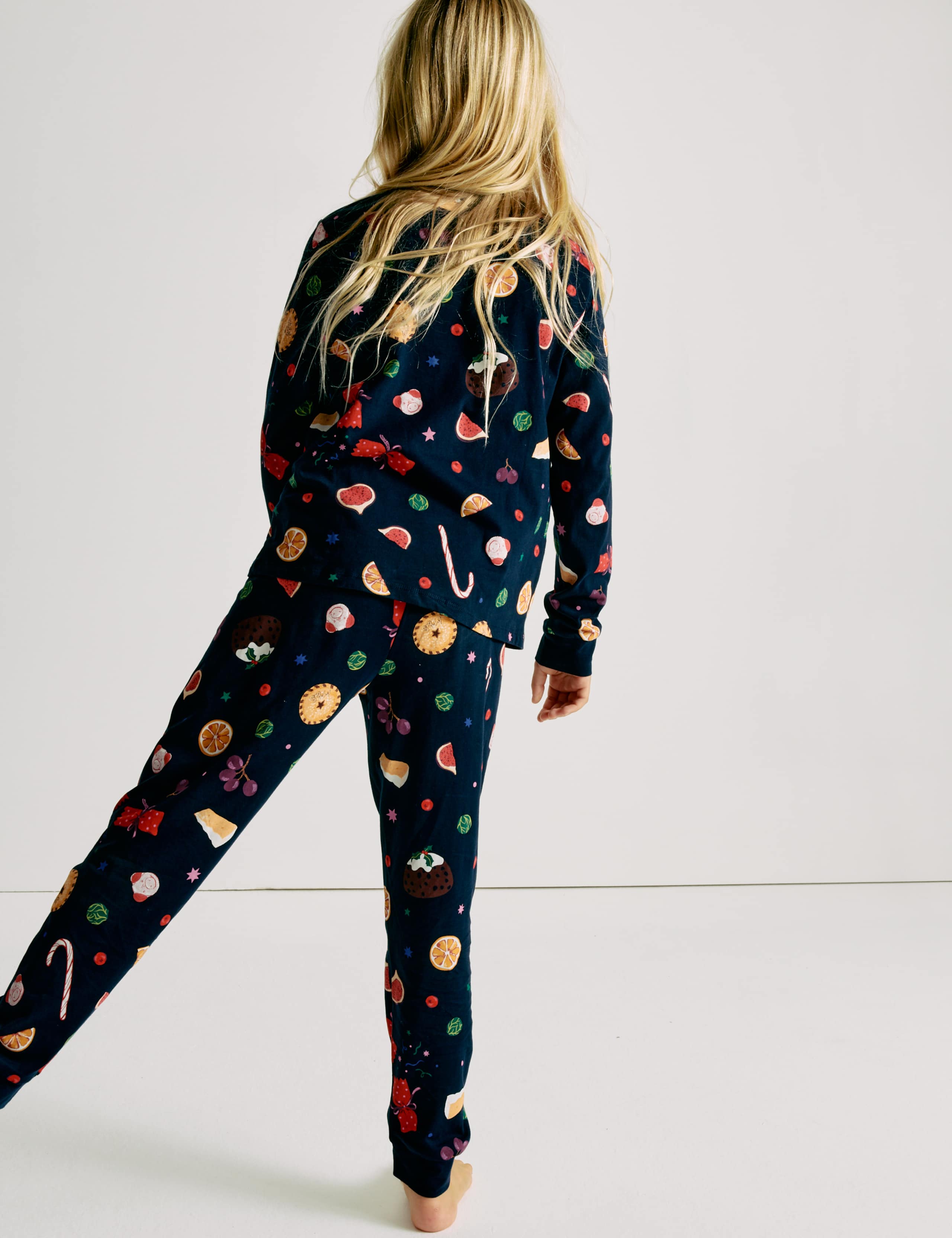 Pure Cotton Family Christmas Food Pyjamas (2-16 Yrs) 5 of 5