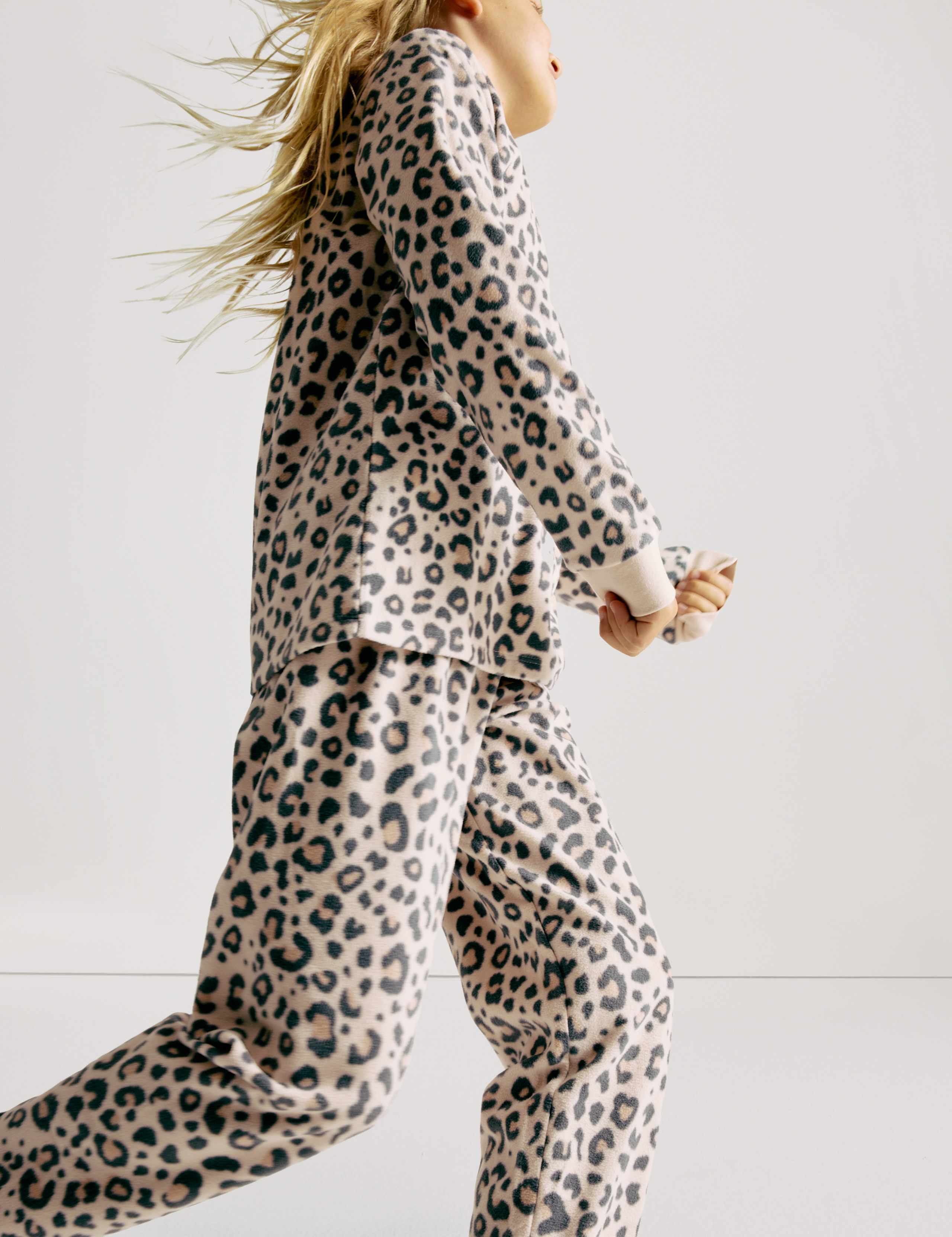 Leopard Print Pyjamas (1-16 Yrs) 3 of 6