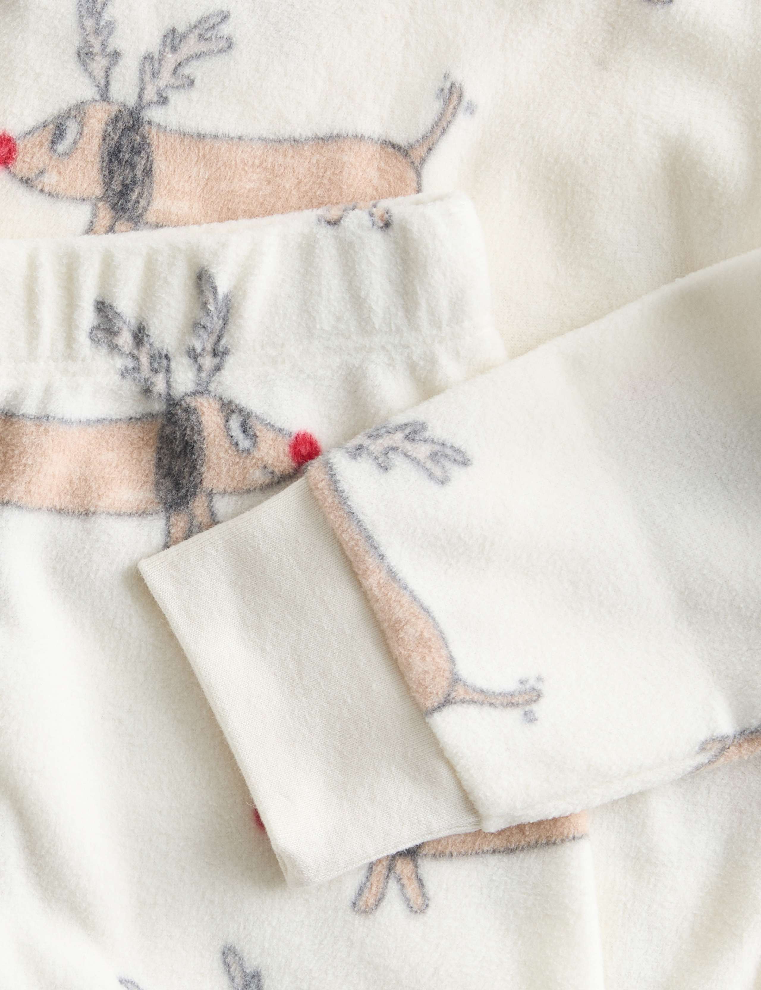 Kids' Fleece Dog Graphic Pyjamas (12-16Yrs) 2 of 3
