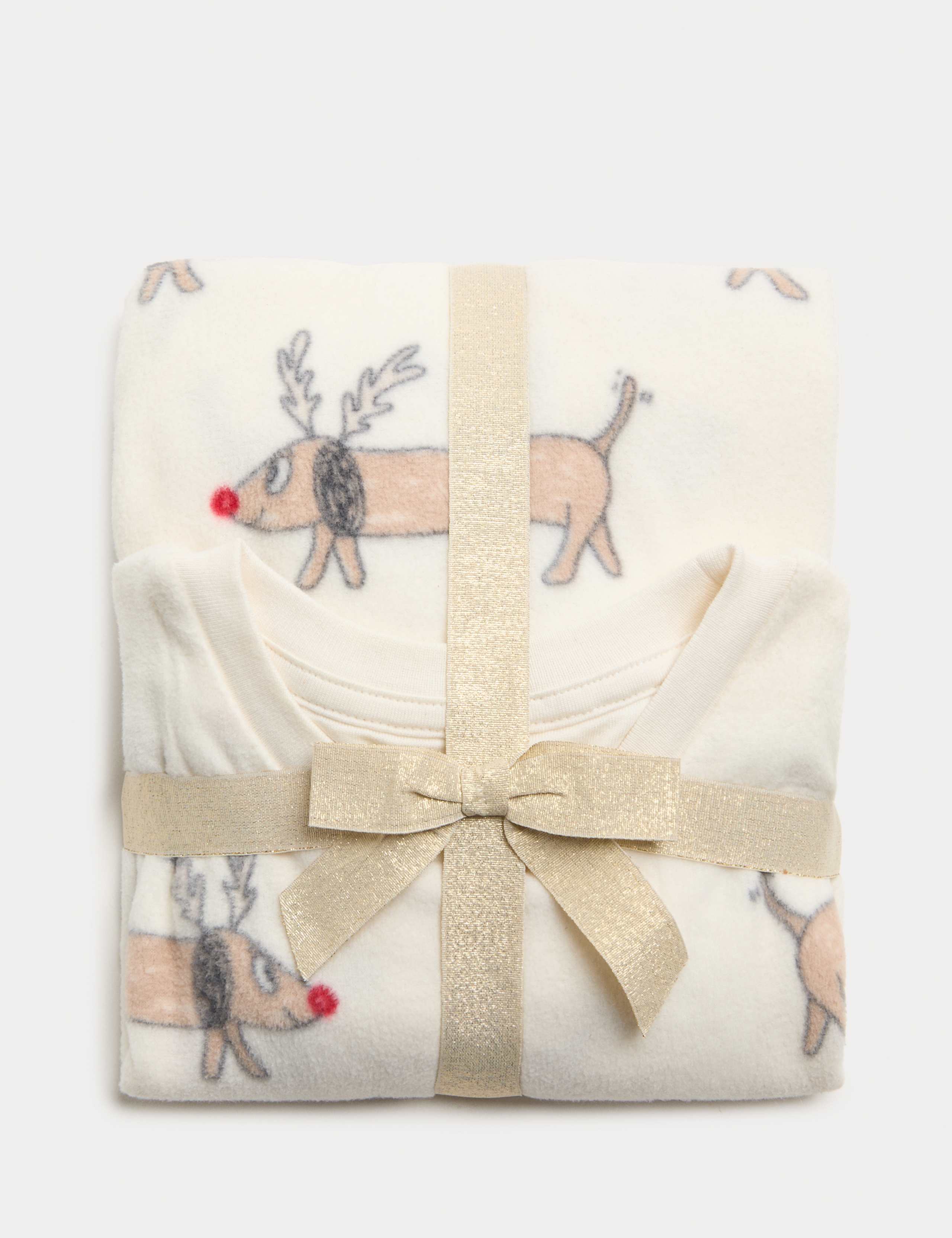 Kids' Fleece Dog Graphic Pyjamas (12-16Yrs) 3 of 3