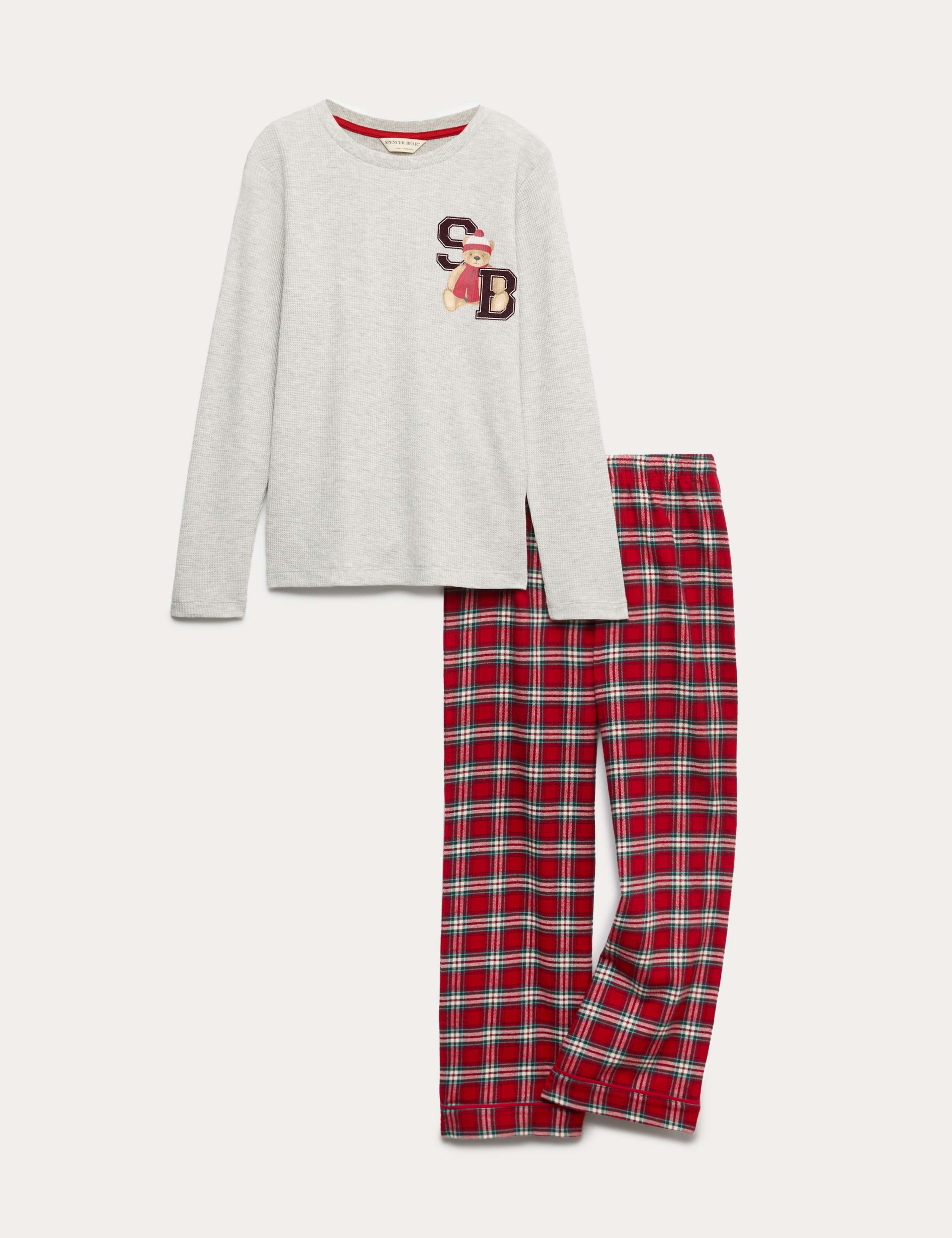 Kids' Spencer Bear™ Family Christmas Pyjamas (1-16 Yrs) 2 of 4
