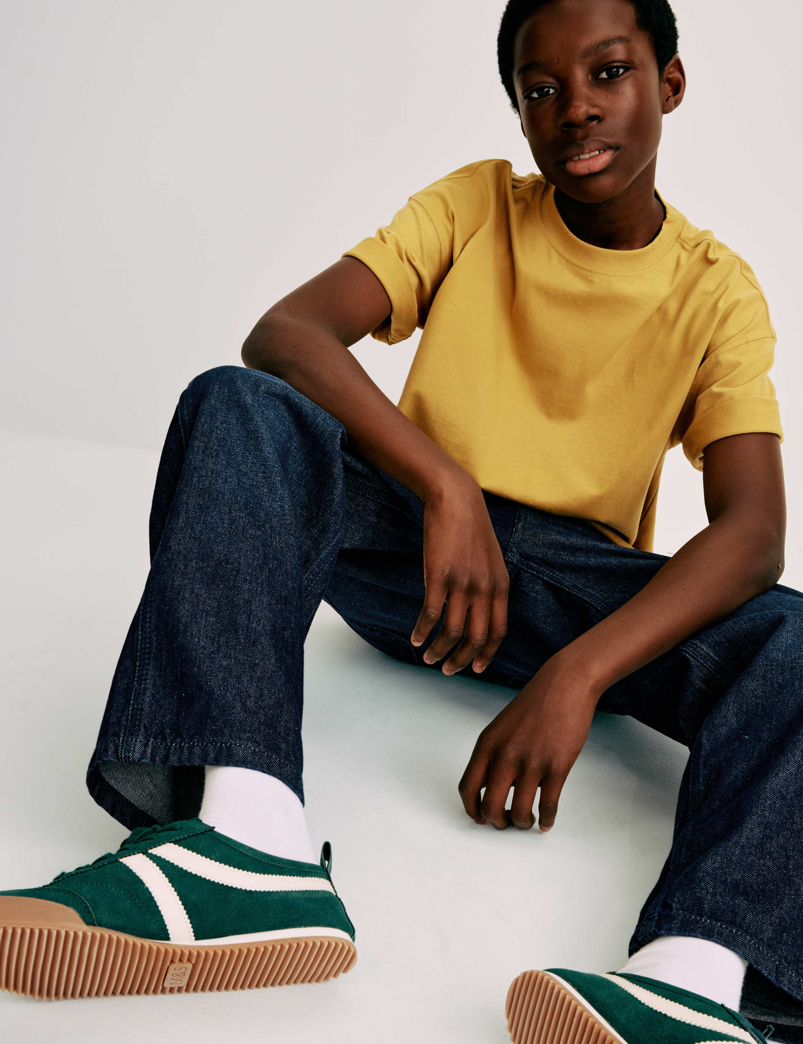 Relaxed Pure Cotton Carpenter Jeans (6-16 Yrs) 4 of 9