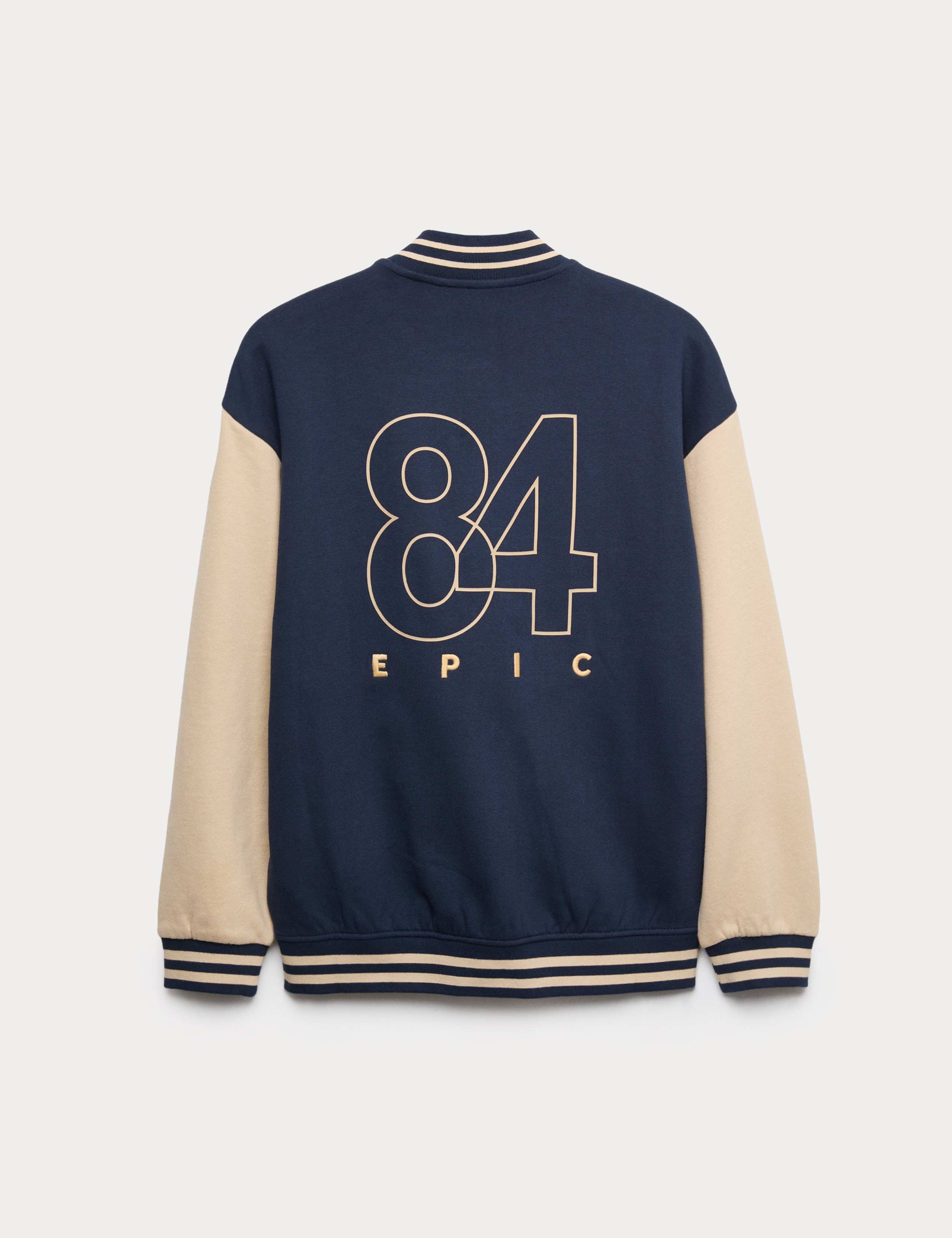 Cotton Rich Bomber Jacket (6-16 Yrs) 3 of 3