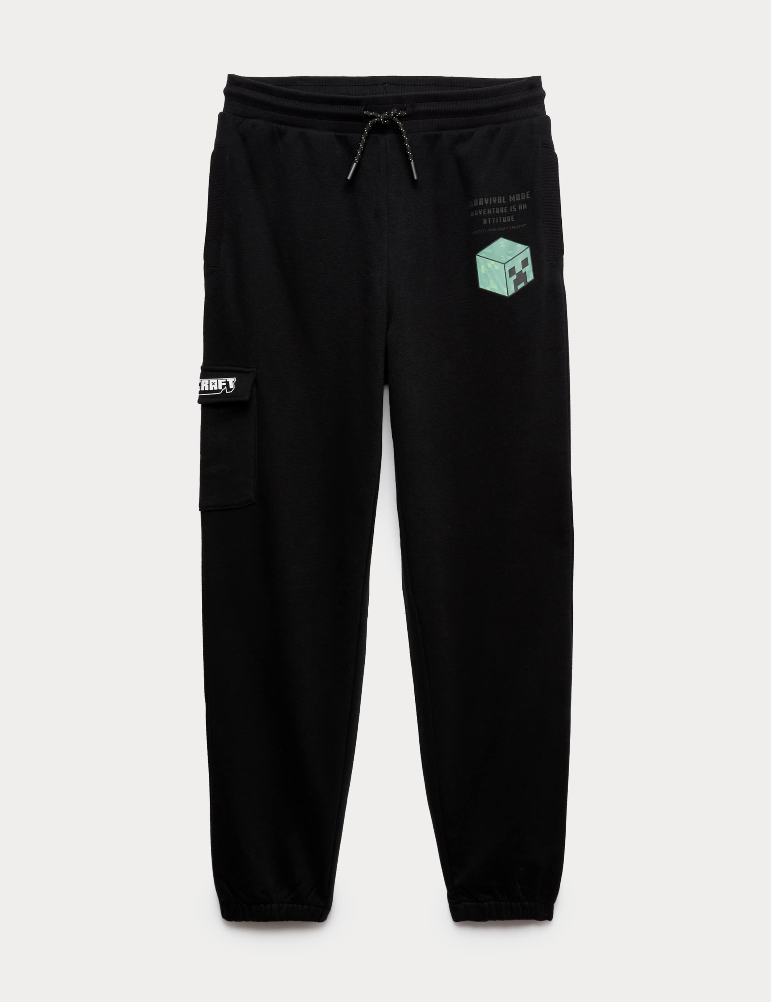 Cotton Rich Minecraft™ Joggers (6-16 Yrs) 1 of 2