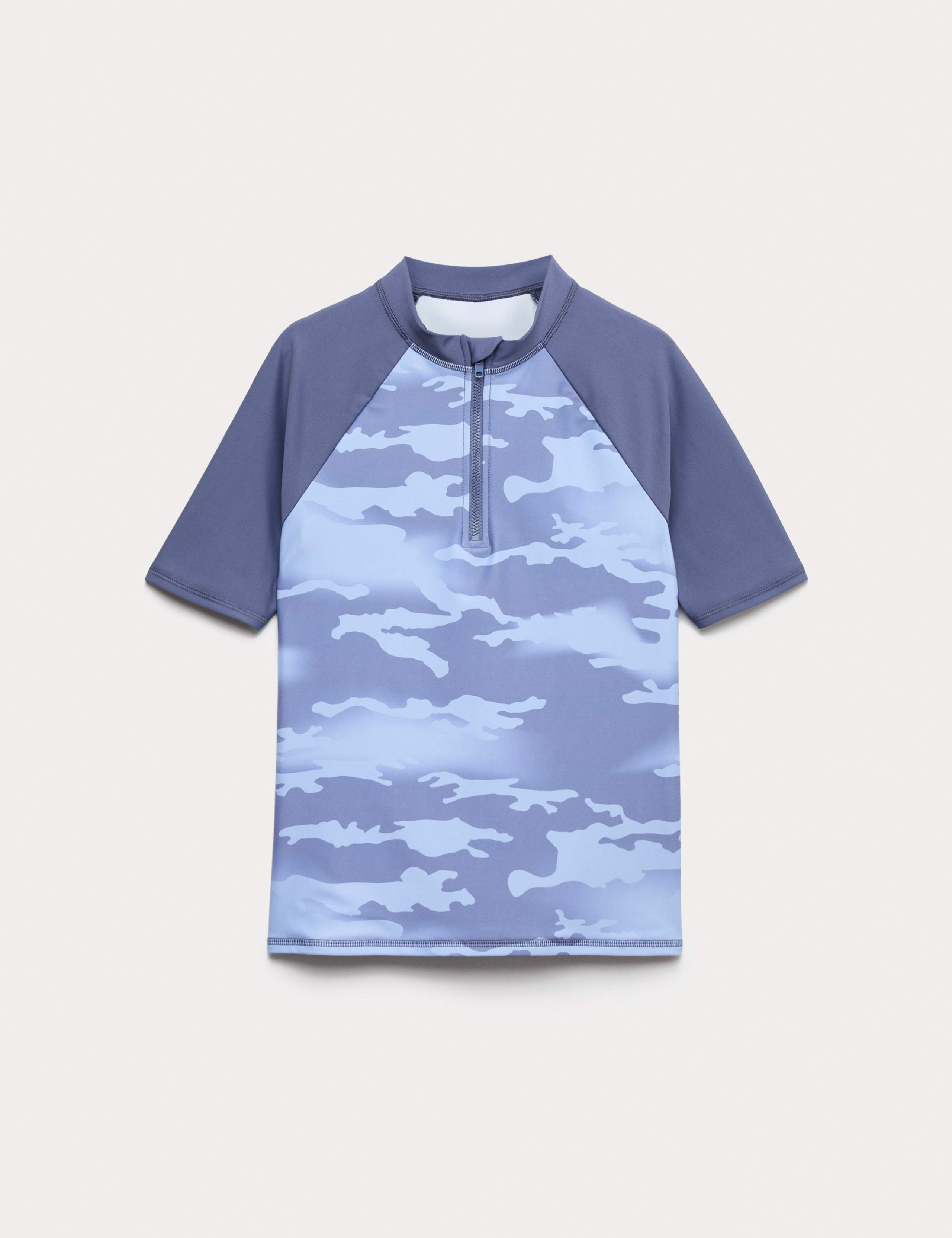 Camouflage Print Rash Vest (6-16 Yrs) 1 of 1