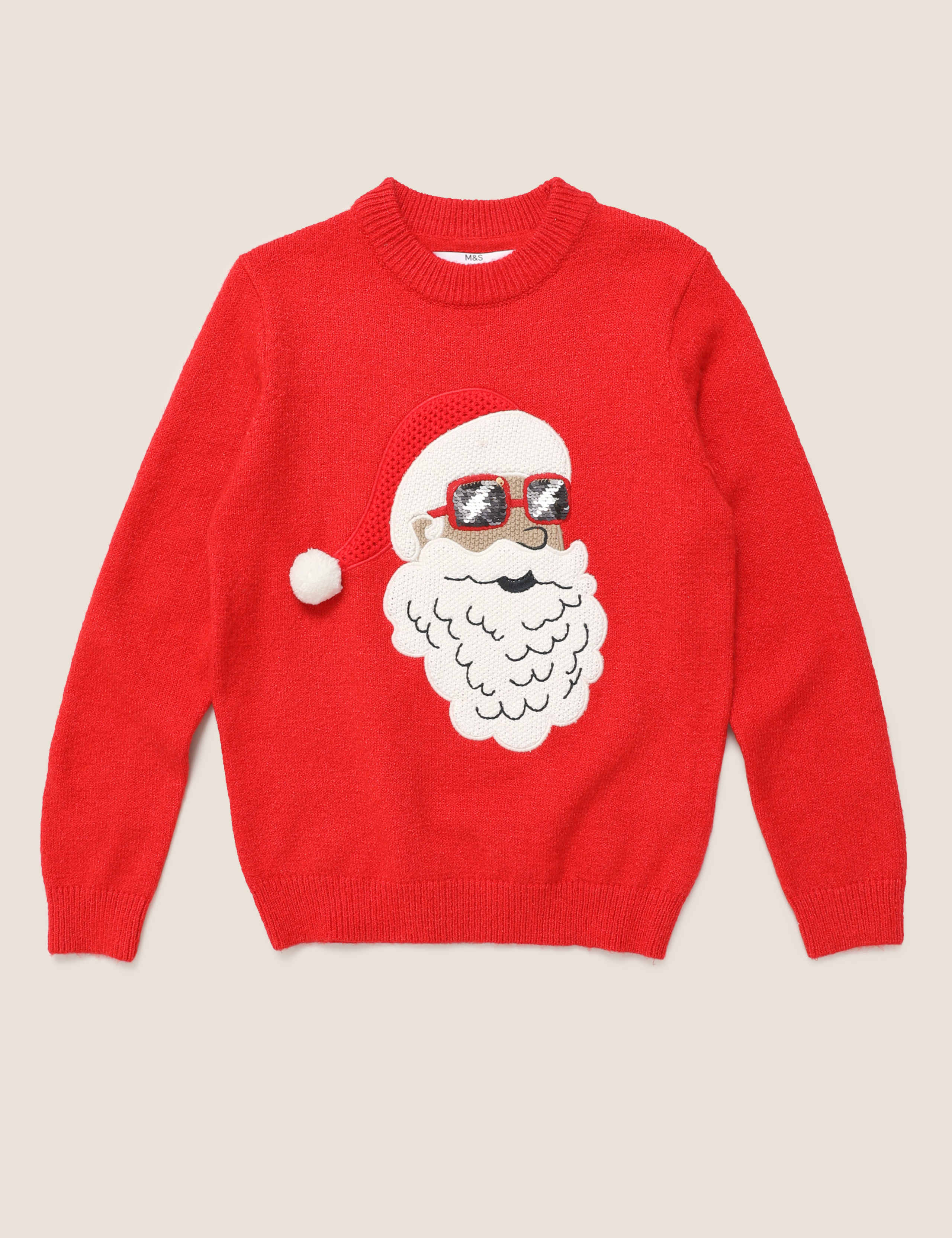 Reversible Sequin Santa Christmas Jumper (6-16 Yrs) 2 of 5