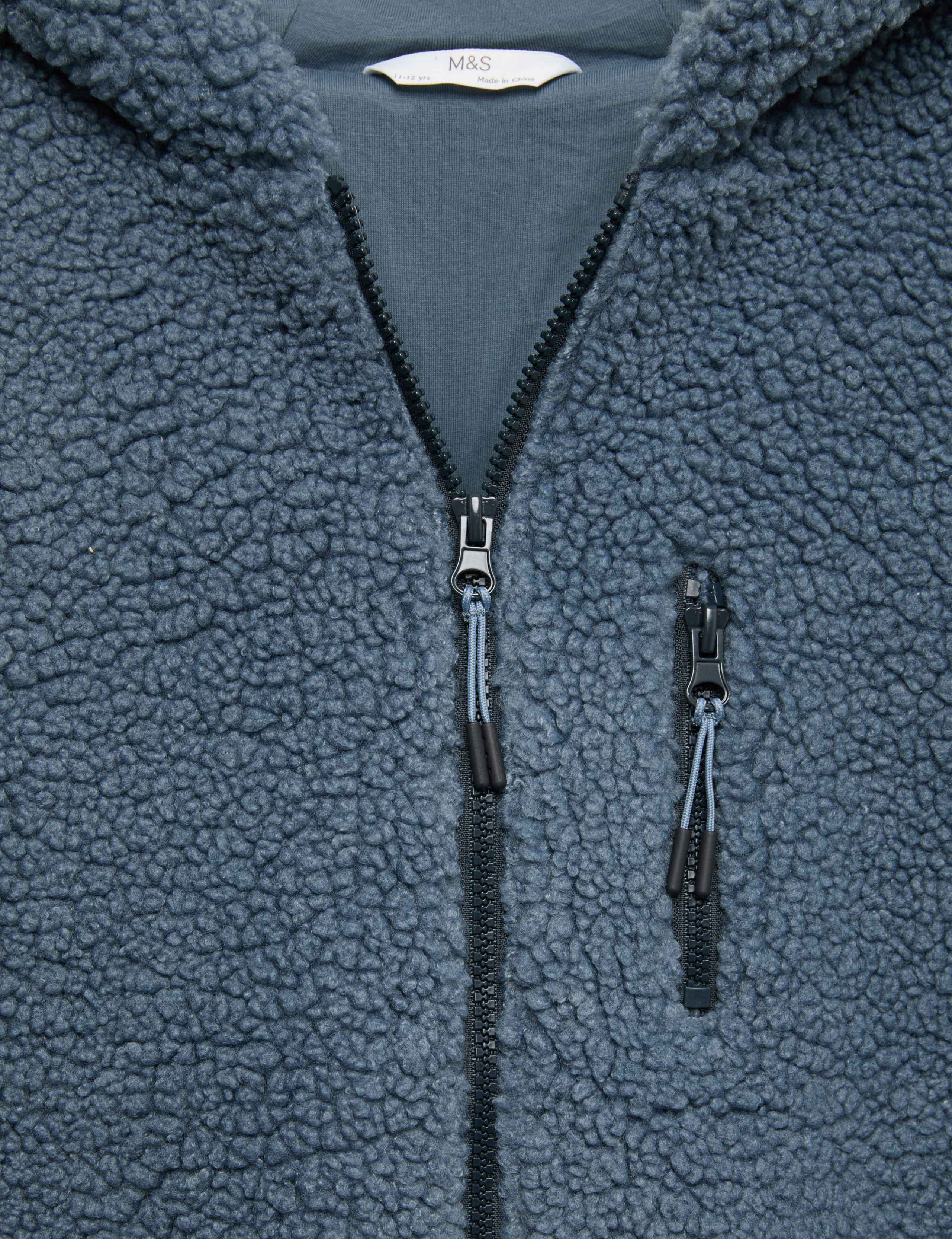 Borg Zip Hoodie (6-16 Yrs) 3 of 3