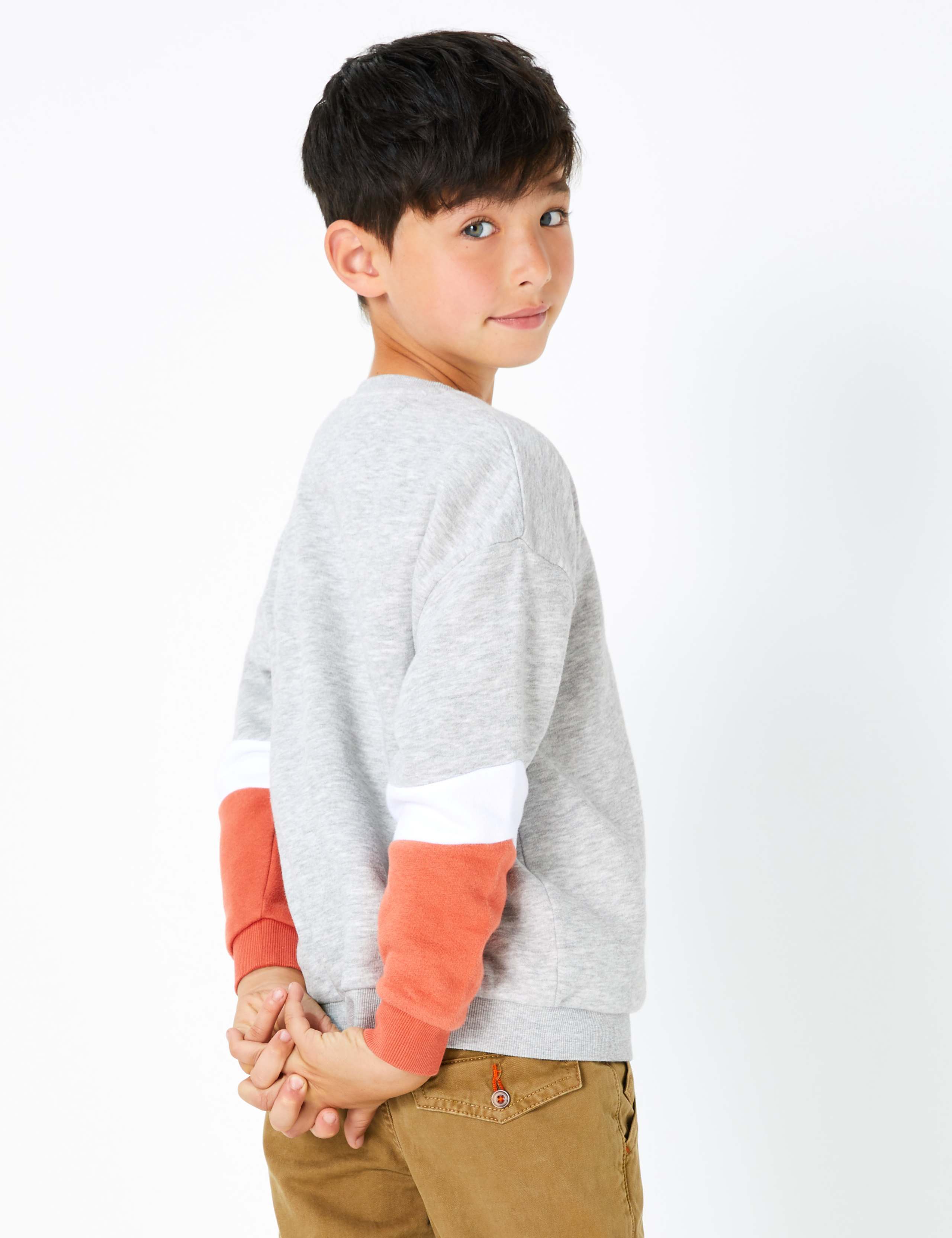 Colour Block Sweatshirt (3-16 Years) 4 of 4