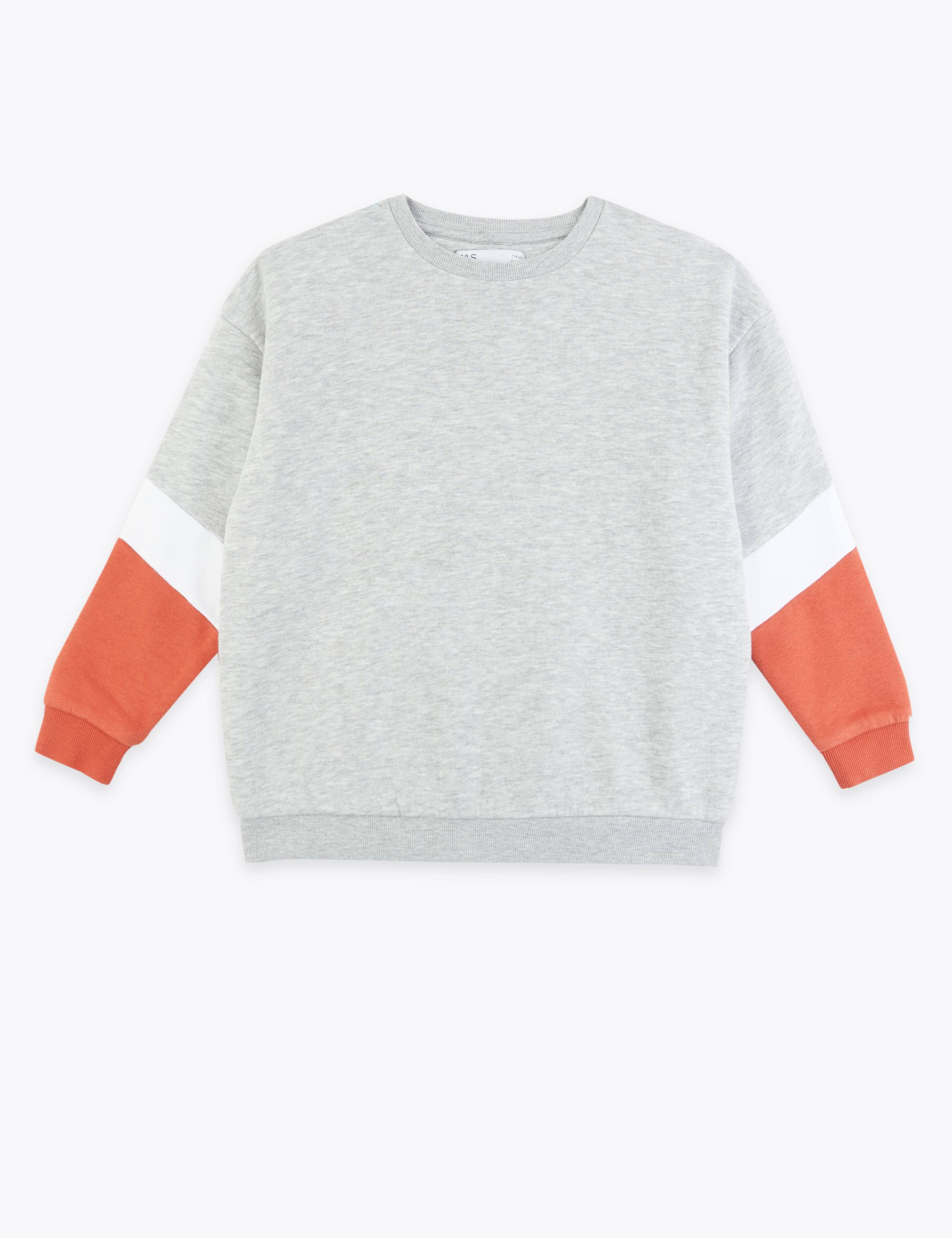 Colour Block Sweatshirt (3-16 Years) 2 of 4