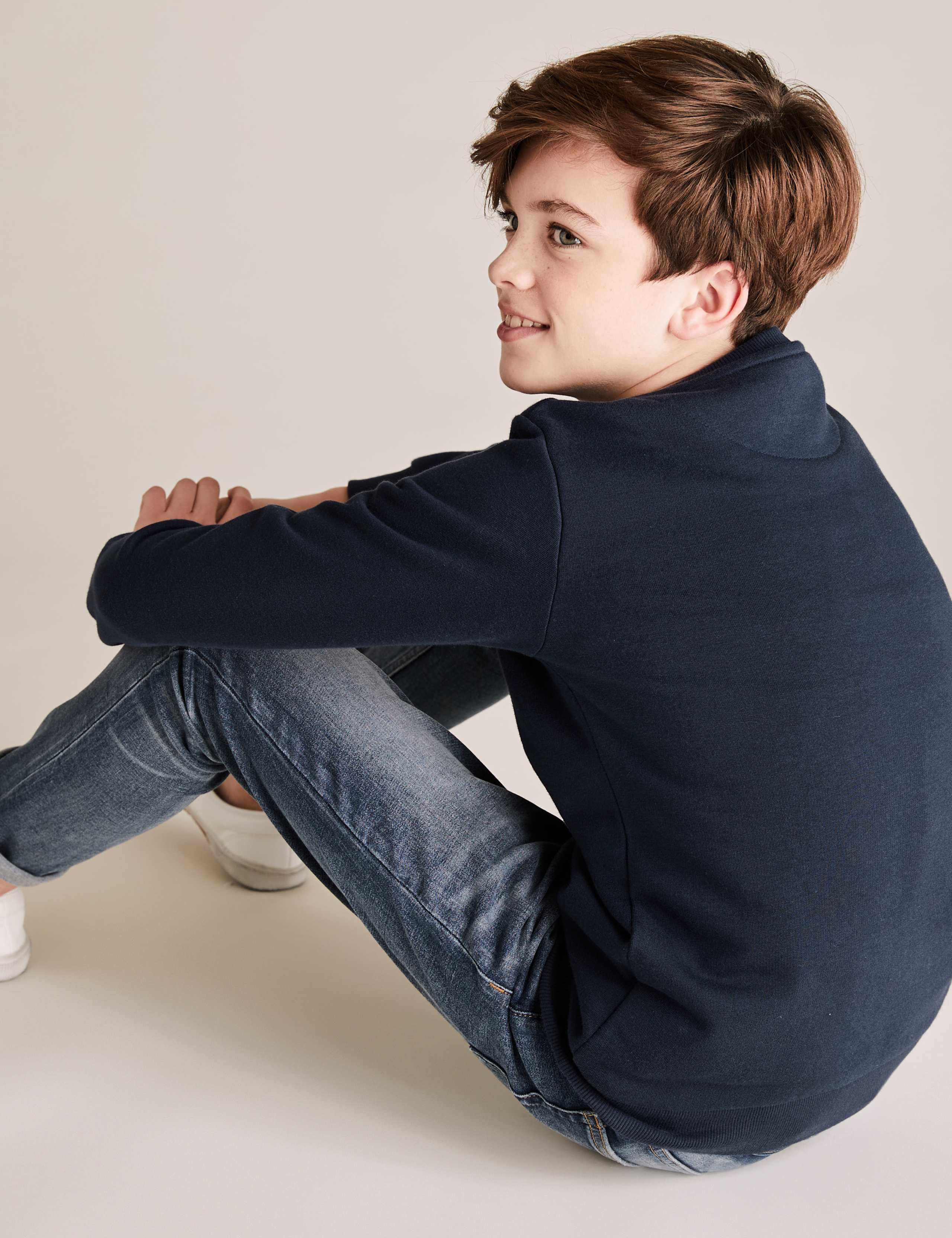 Cotton Sequin Gamer Sweatshirt (6-14 Yrs) 4 of 6