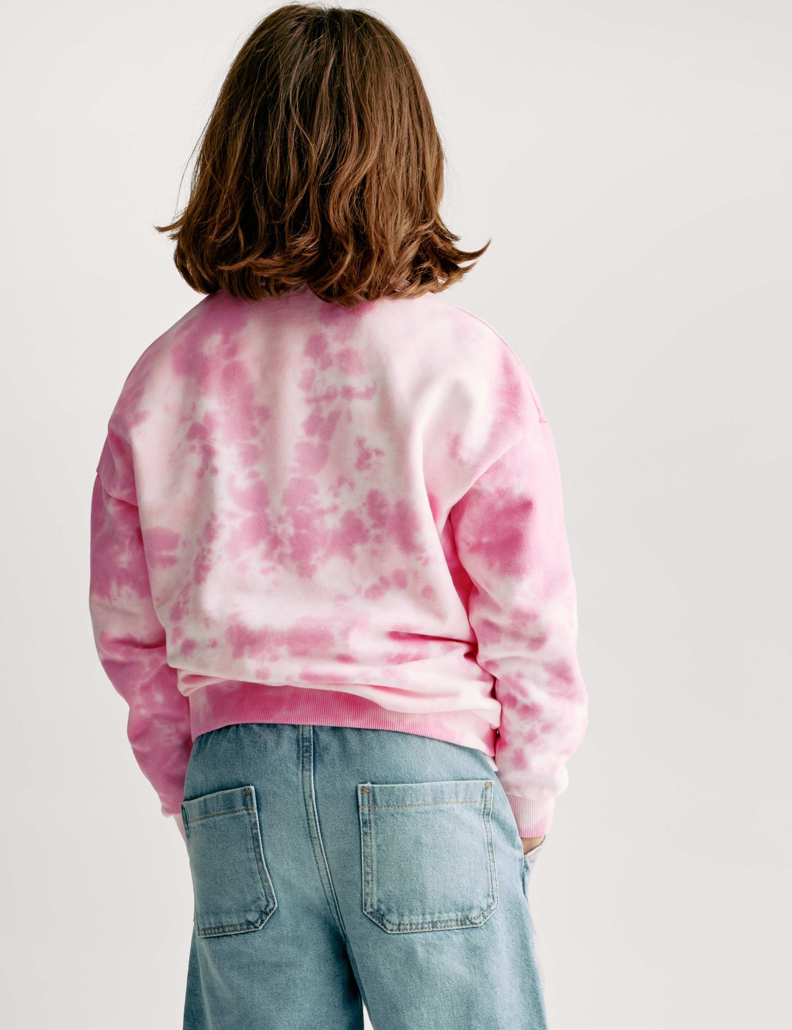 Pure Cotton Tie Dye Sweatshirt (2-16 Yrs) 4 of 7