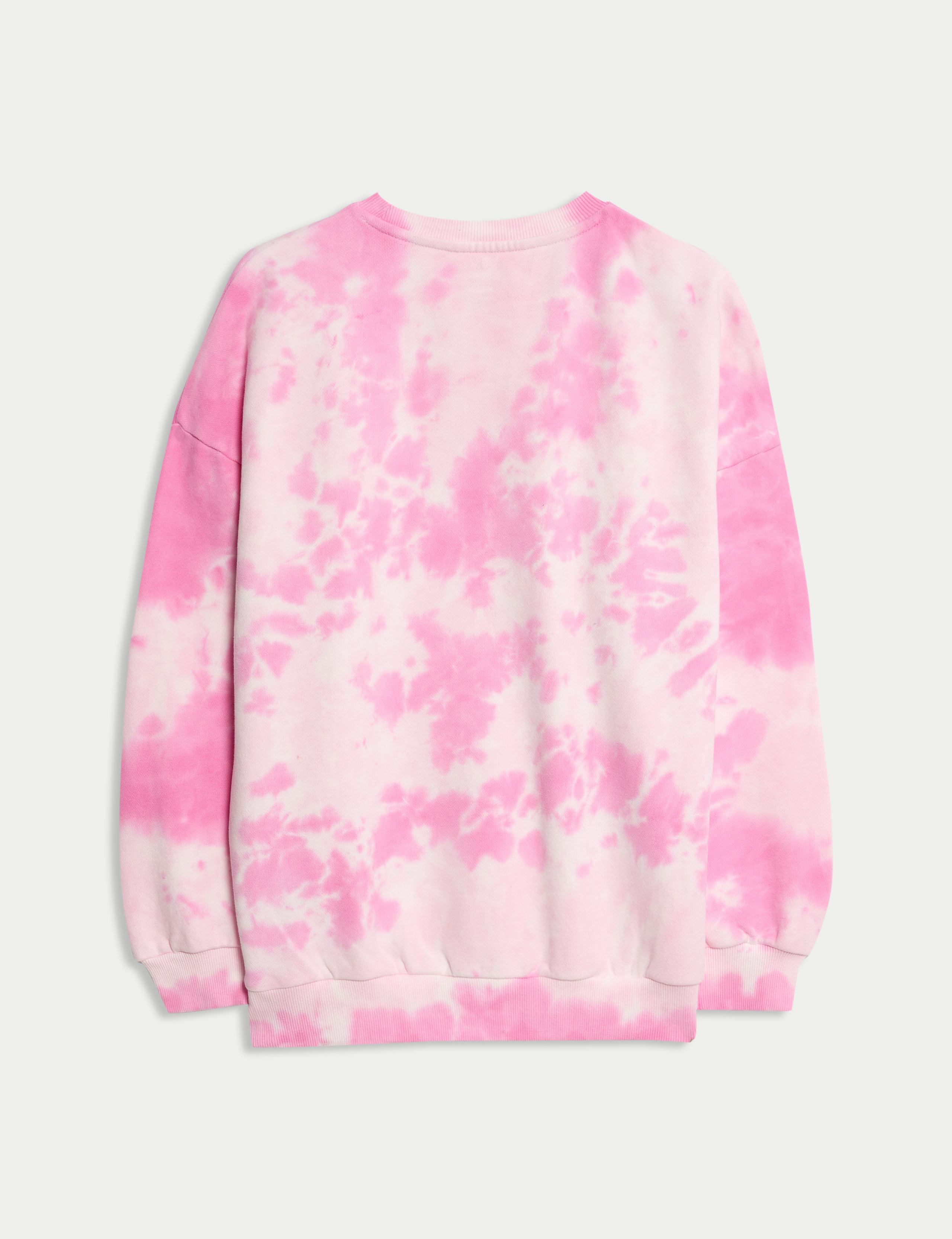 Pure Cotton Tie Dye Sweatshirt (2-16 Yrs) 7 of 7