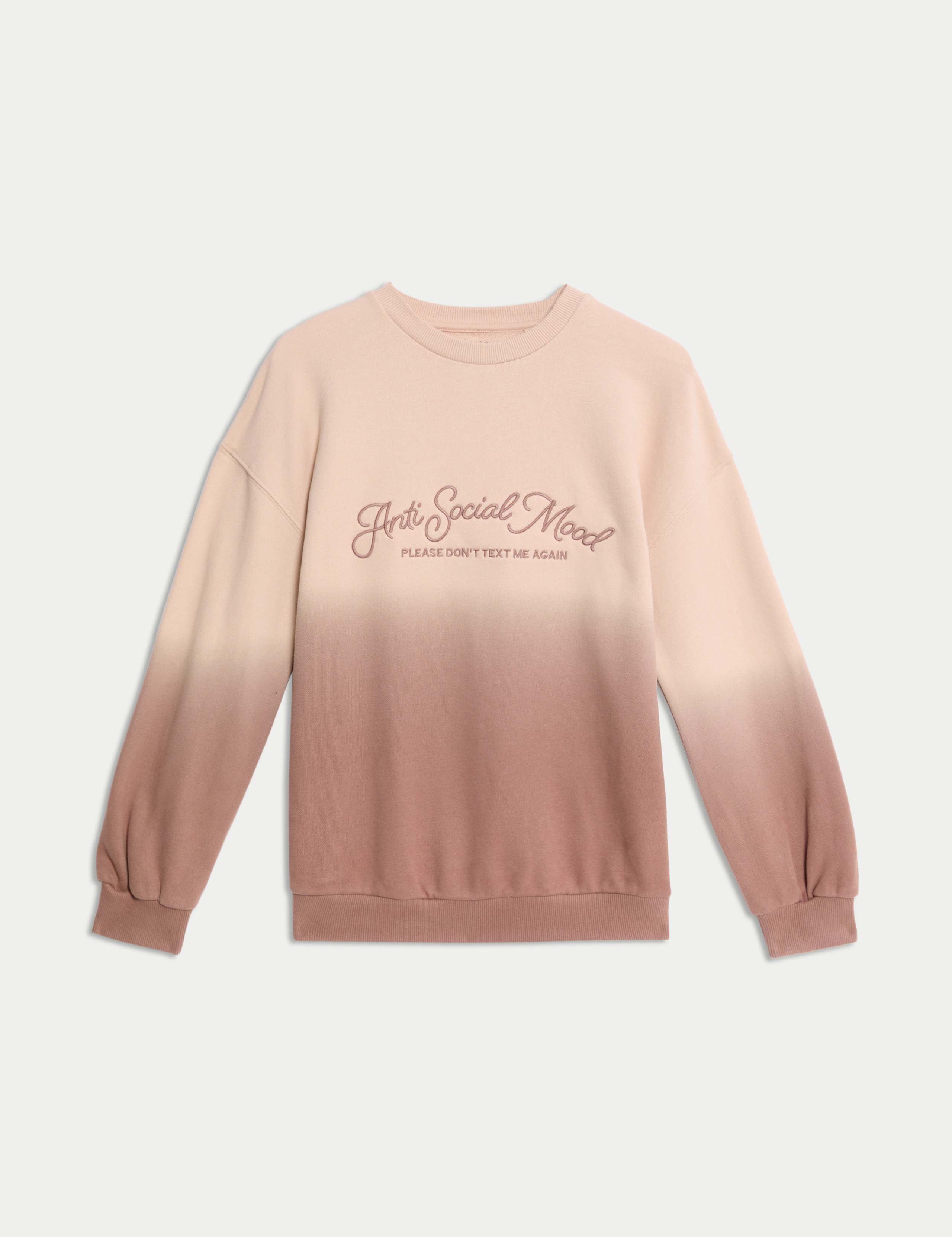 Cotton Rich Ombre Graphic Sweatshirt (6-16 Yrs) 2 of 6
