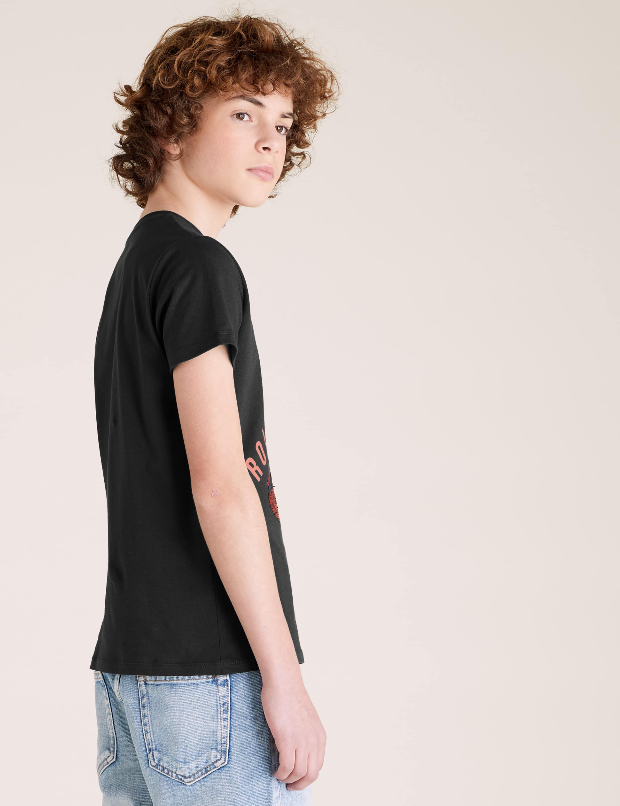 Pure Cotton Reversible Sequin T-Shirt (6-16 Yrs) 4 of 6