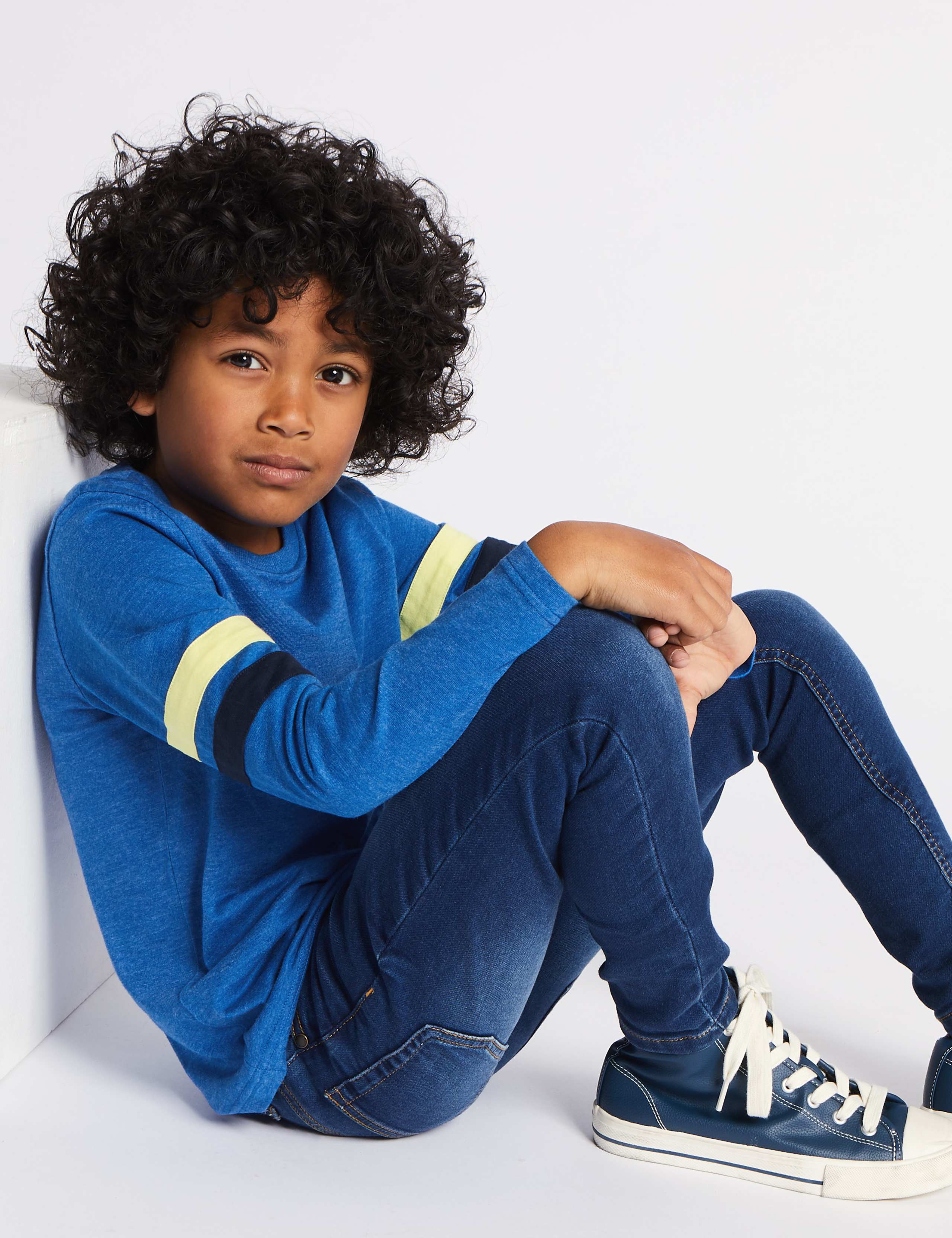 Cotton Striped Top (3-16 Years) 1 of 2