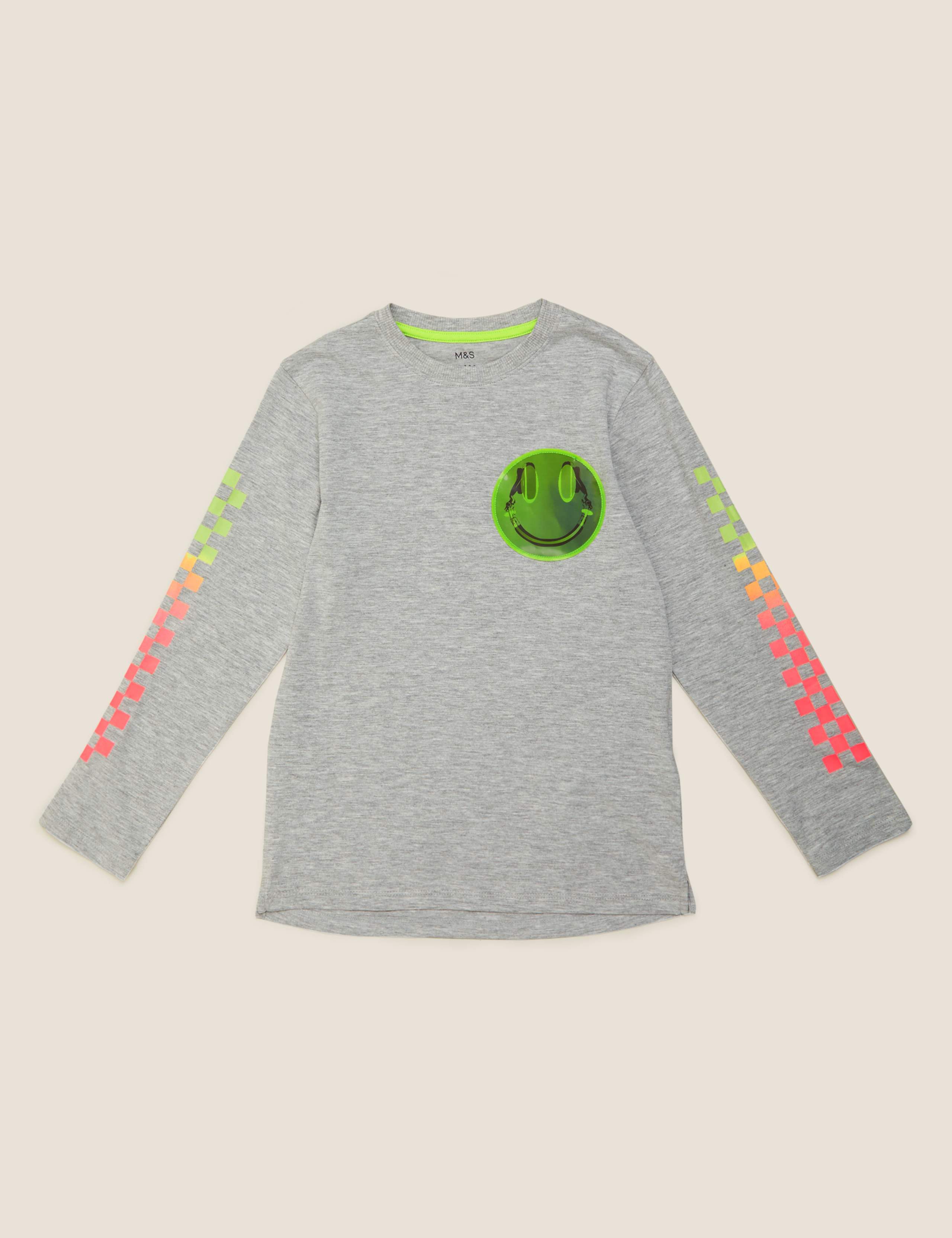 Pure Cotton Skate Back Graphic Top (6-14 Yrs) 2 of 7