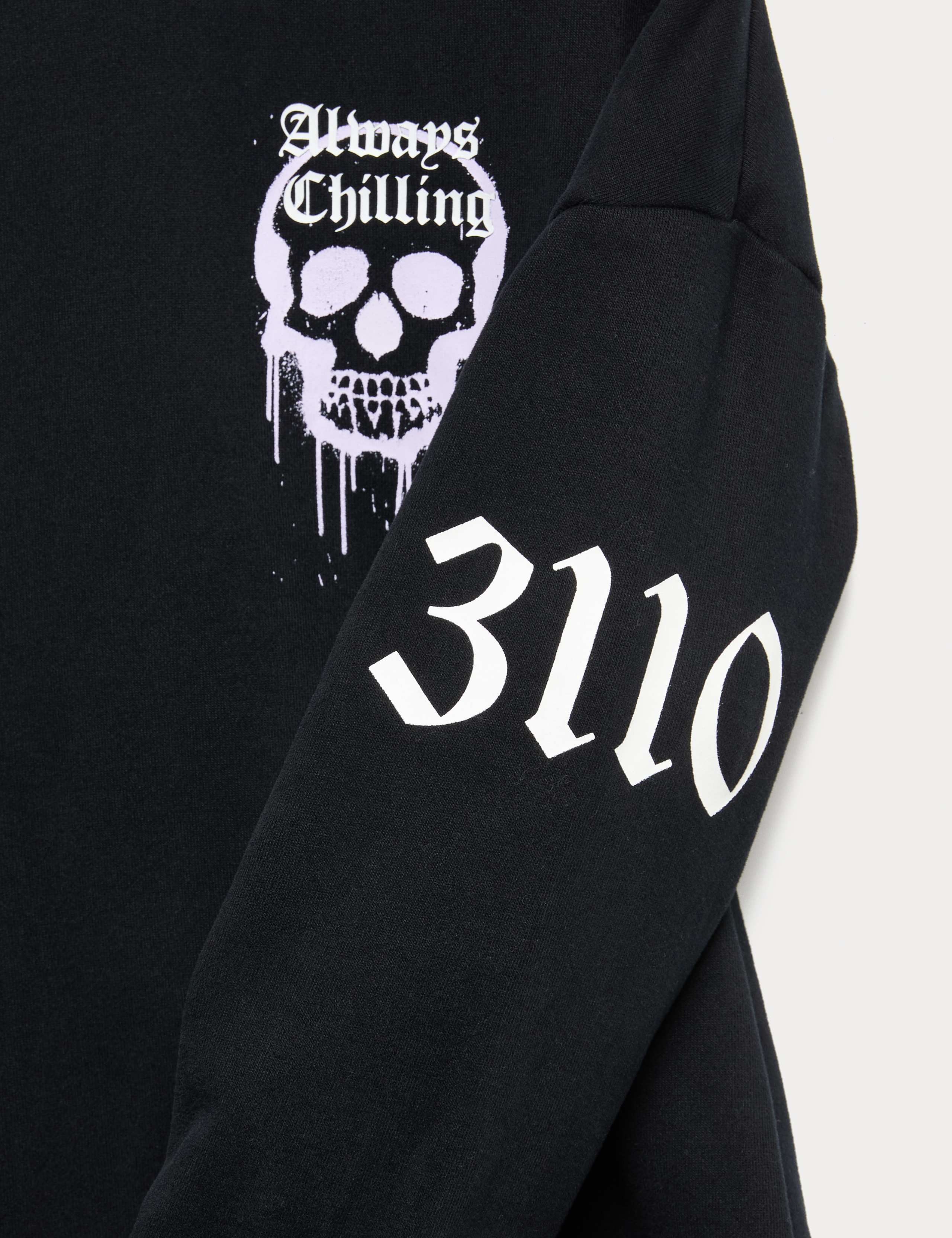 Cotton Rich Halloween Skull Sweatshirt (6-16 Yrs) 2 of 3