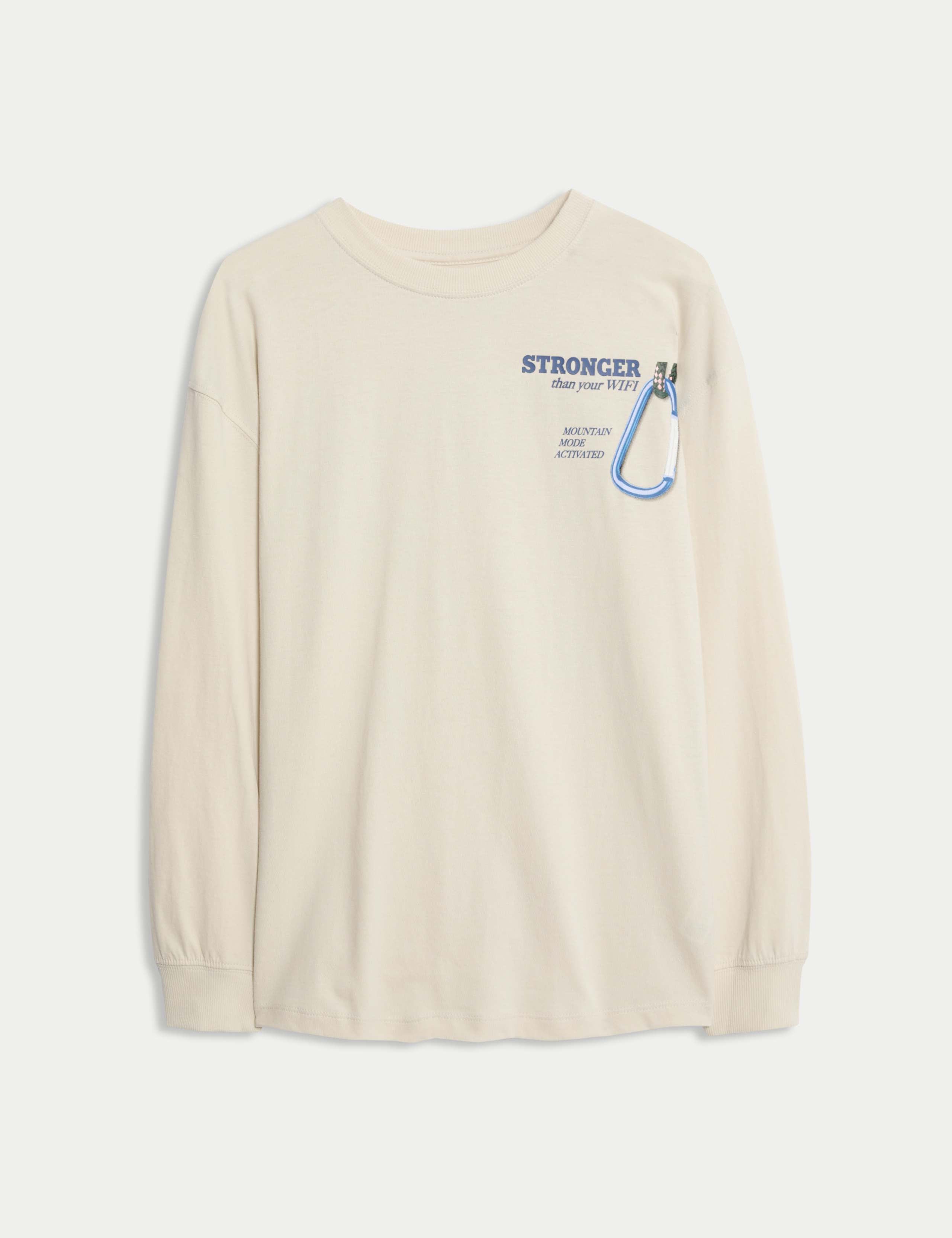 Pure Cotton Graphic Top (6-16 Yrs) 1 of 2