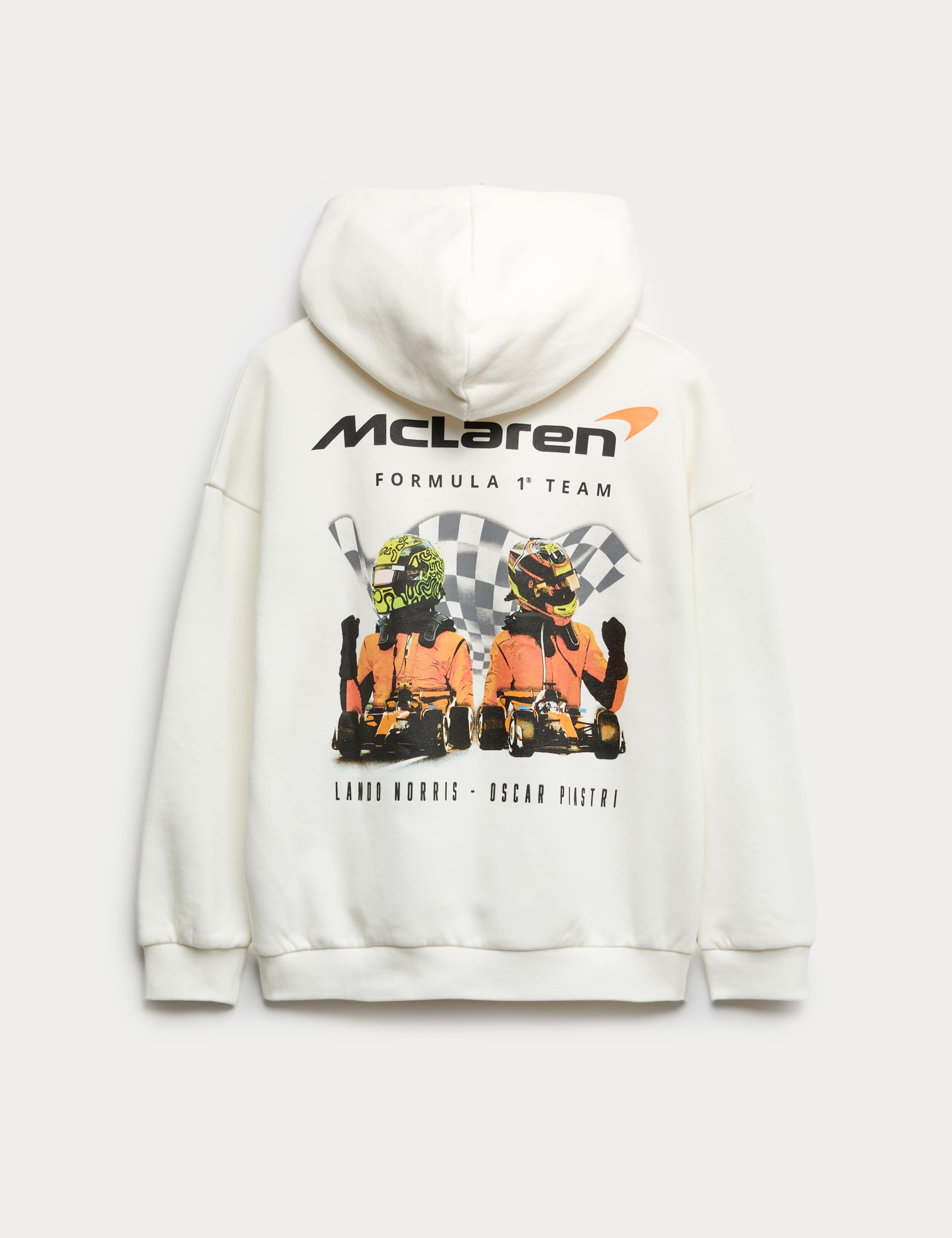 Cotton Rich McLaren™ F1® Team Print Hoodie (6-16 Yrs) 2 of 2
