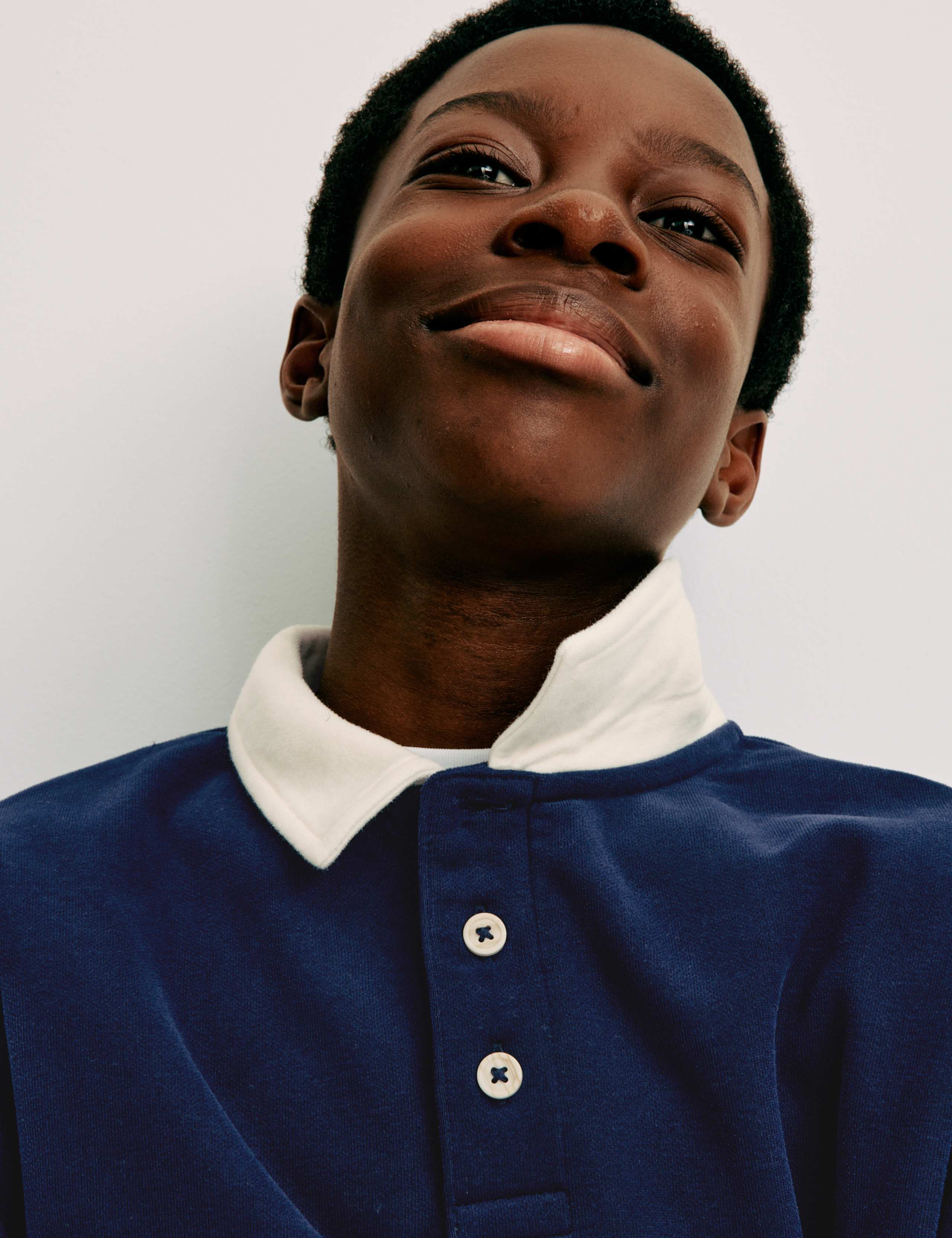 Cotton Rich Rugby Sweatshirt (6-16 Yrs) 3 of 8