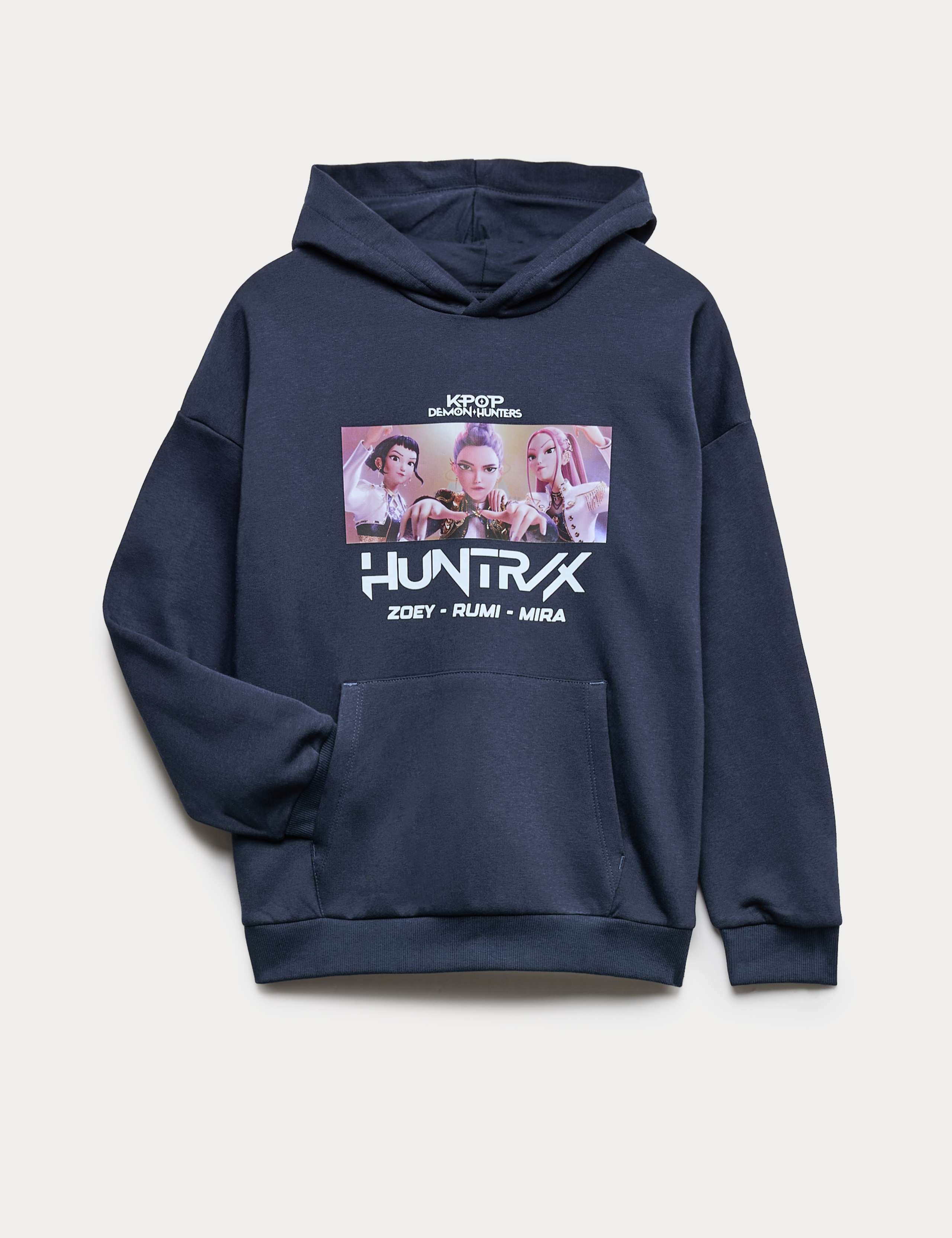Cotton Rich K-Pop Graphic Hoodie (6-16 Years) 1 of 2