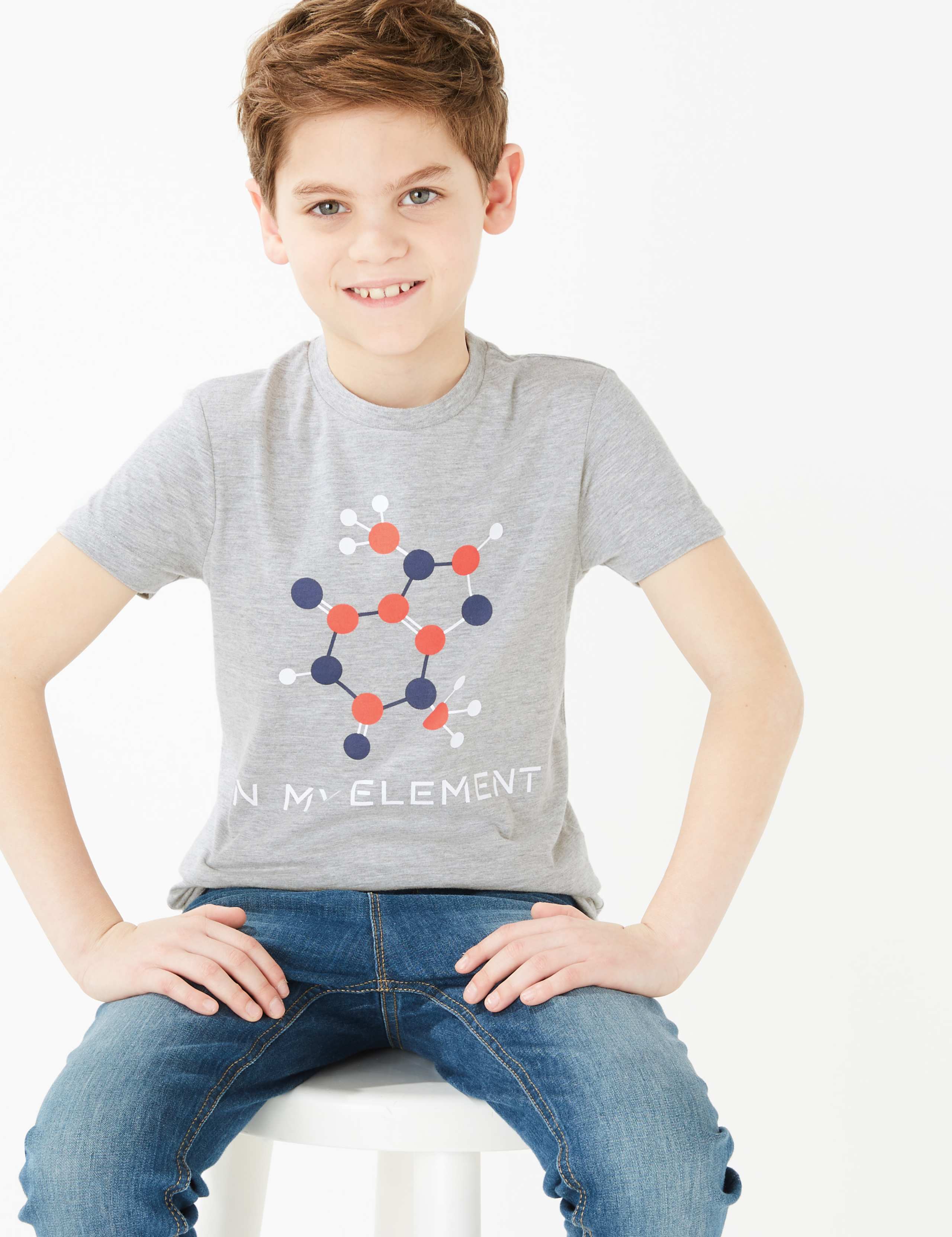 In My Element Slogan T-Shirt (6-16 Yrs) 1 of 4