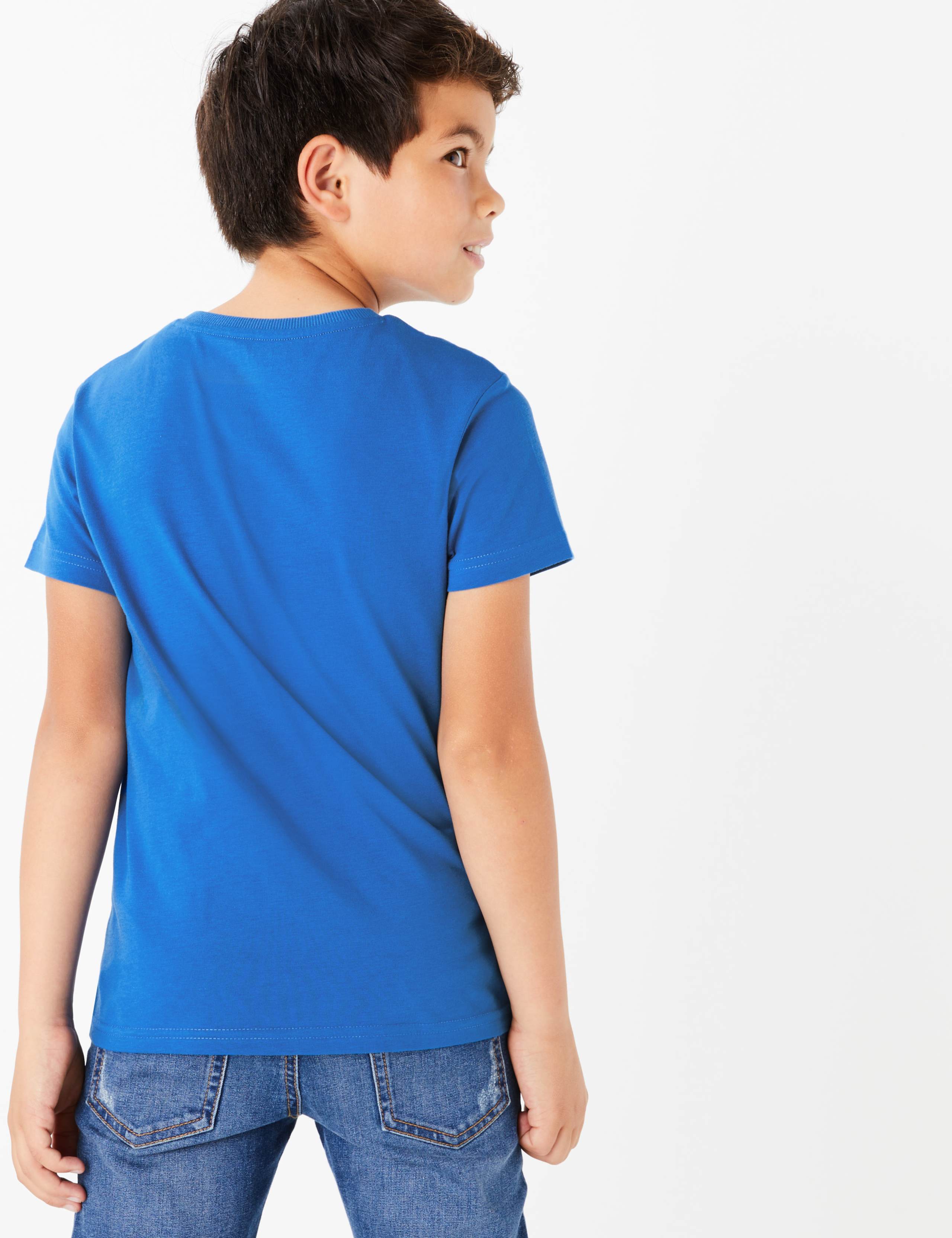 Sequin Minecraft™ T-Shirt (3-16 Years) 4 of 6