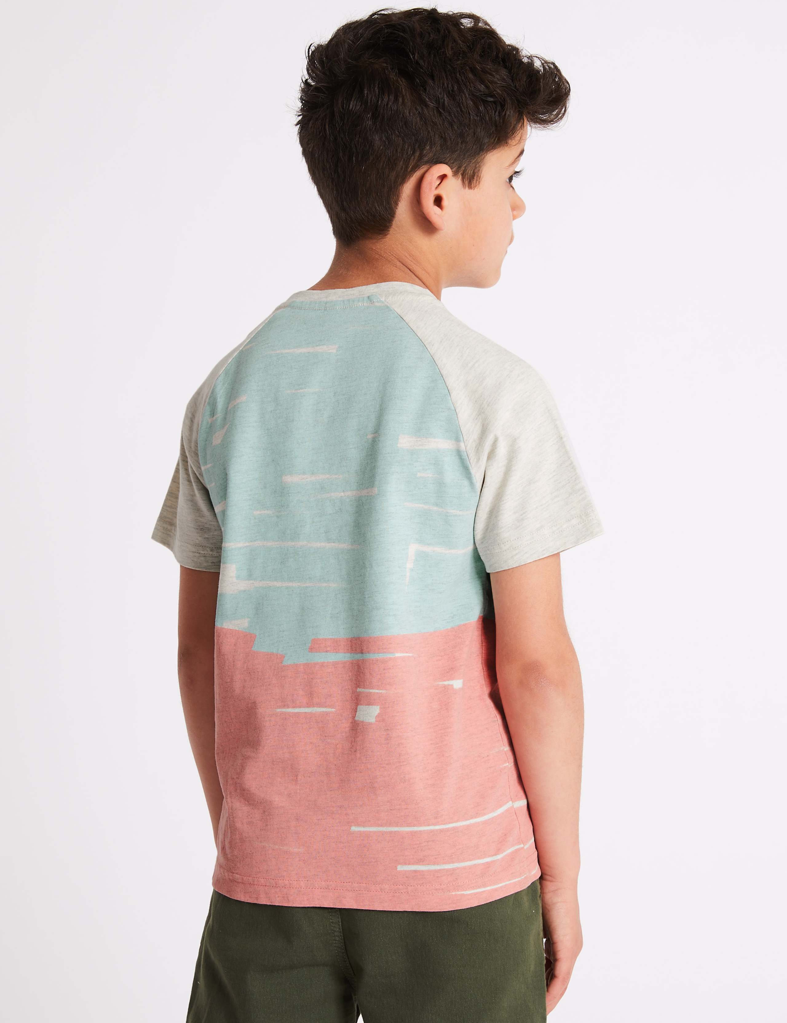 Cotton Rich Tiger Print T-Shirt (3-16 Years) 2 of 2