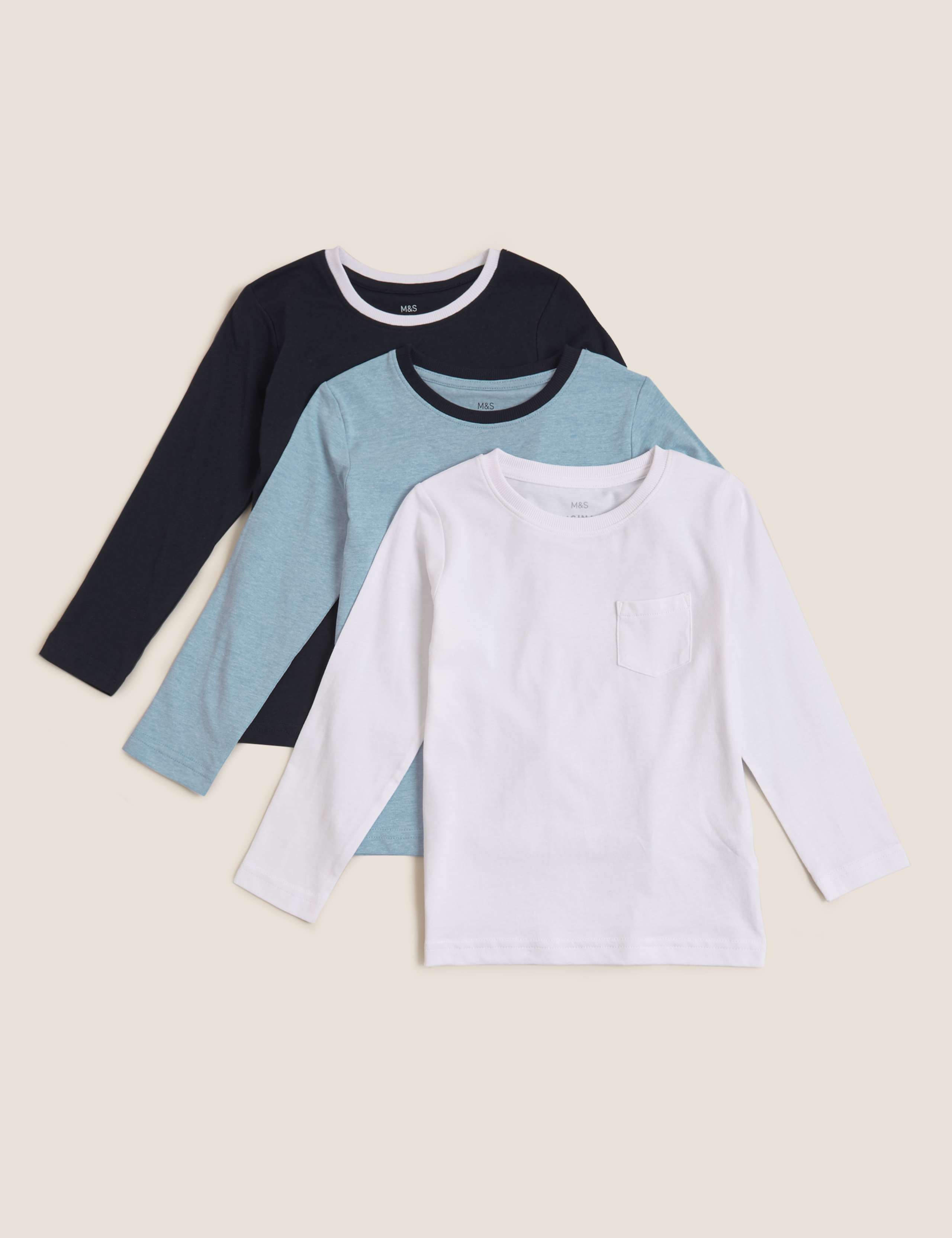 3pk Cotton Top (6-14 Yrs) 1 of 5
