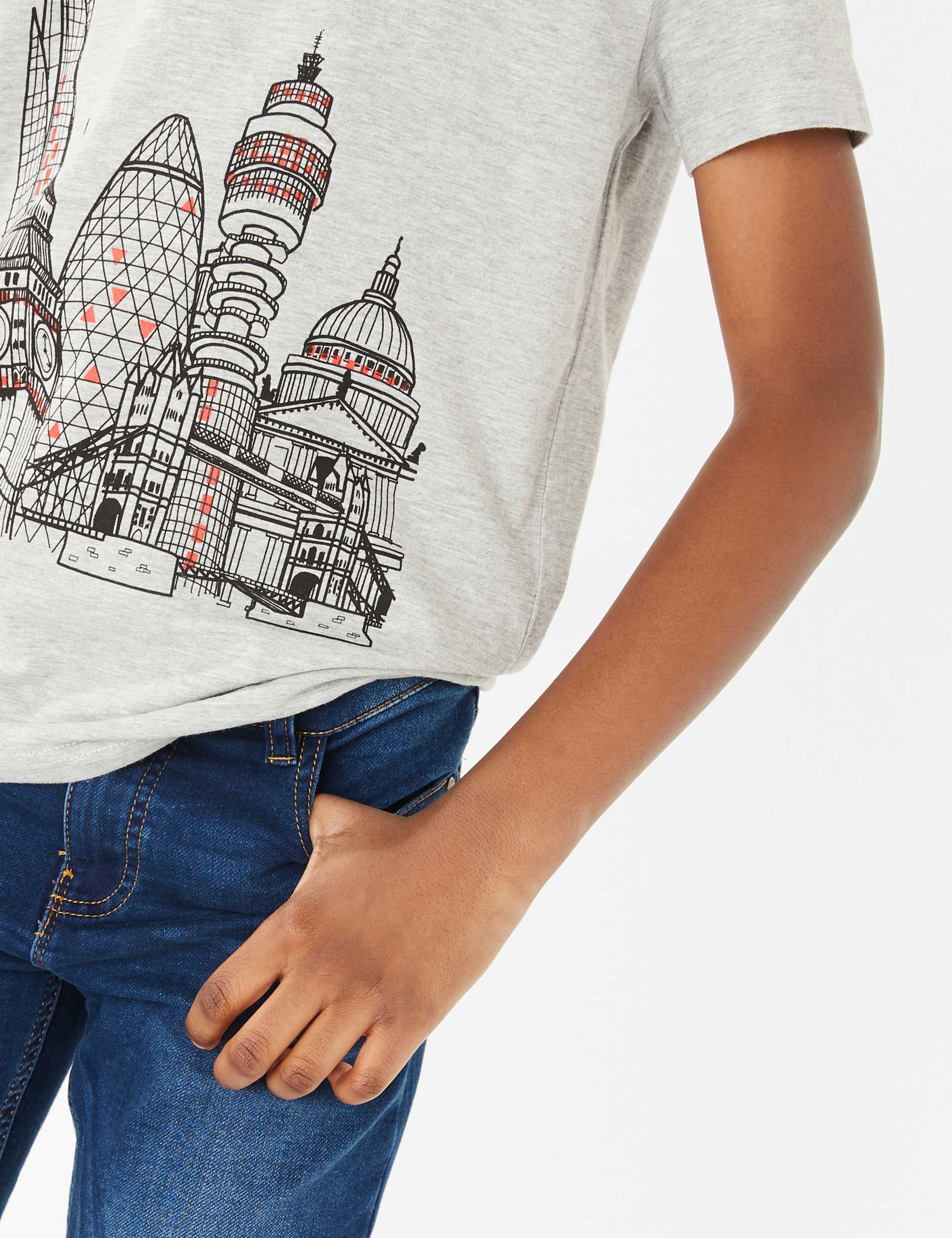 Cotton Rich London T-Shirt (6-16 Yrs) 3 of 4