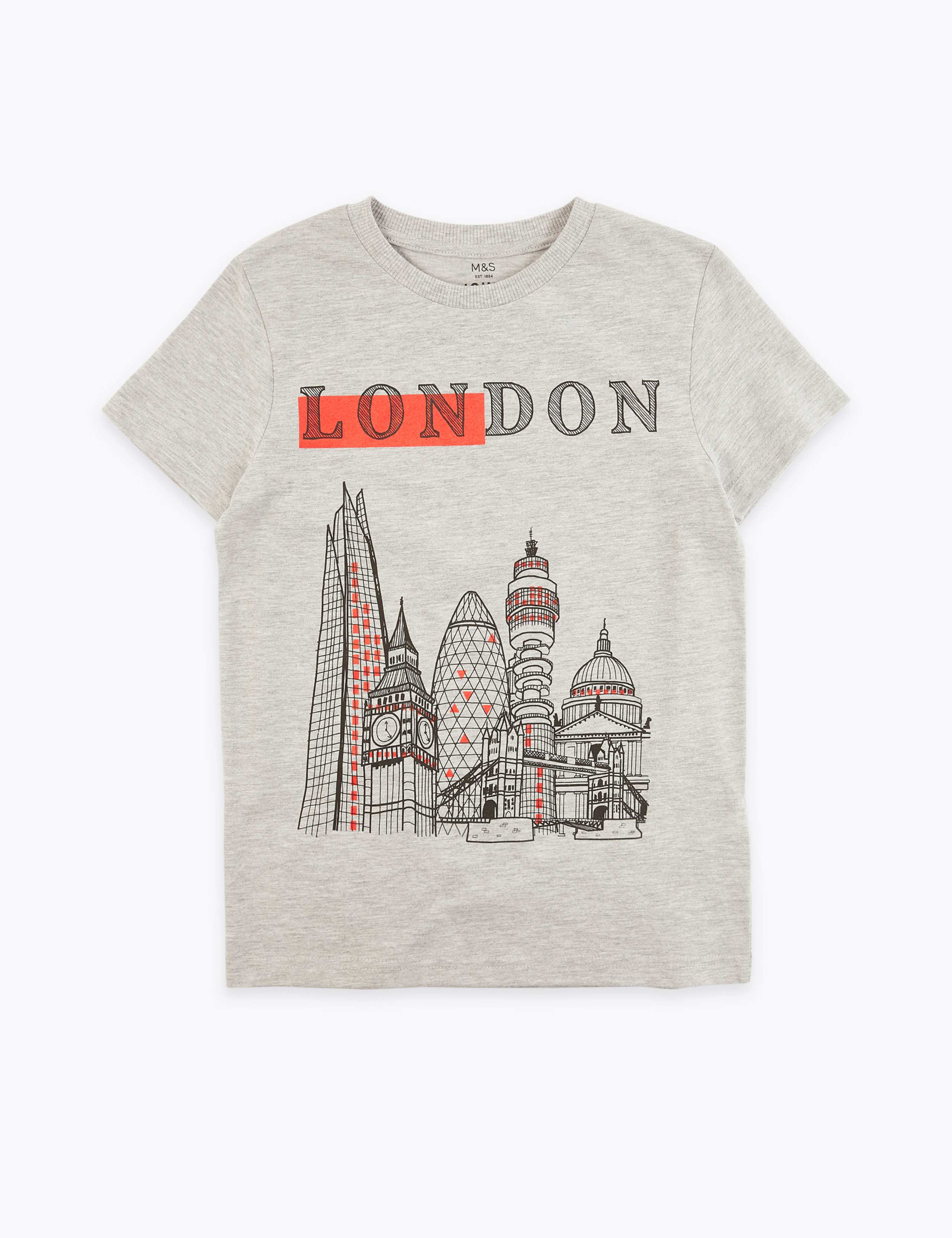 Cotton Rich London T-Shirt (6-16 Yrs) 2 of 4