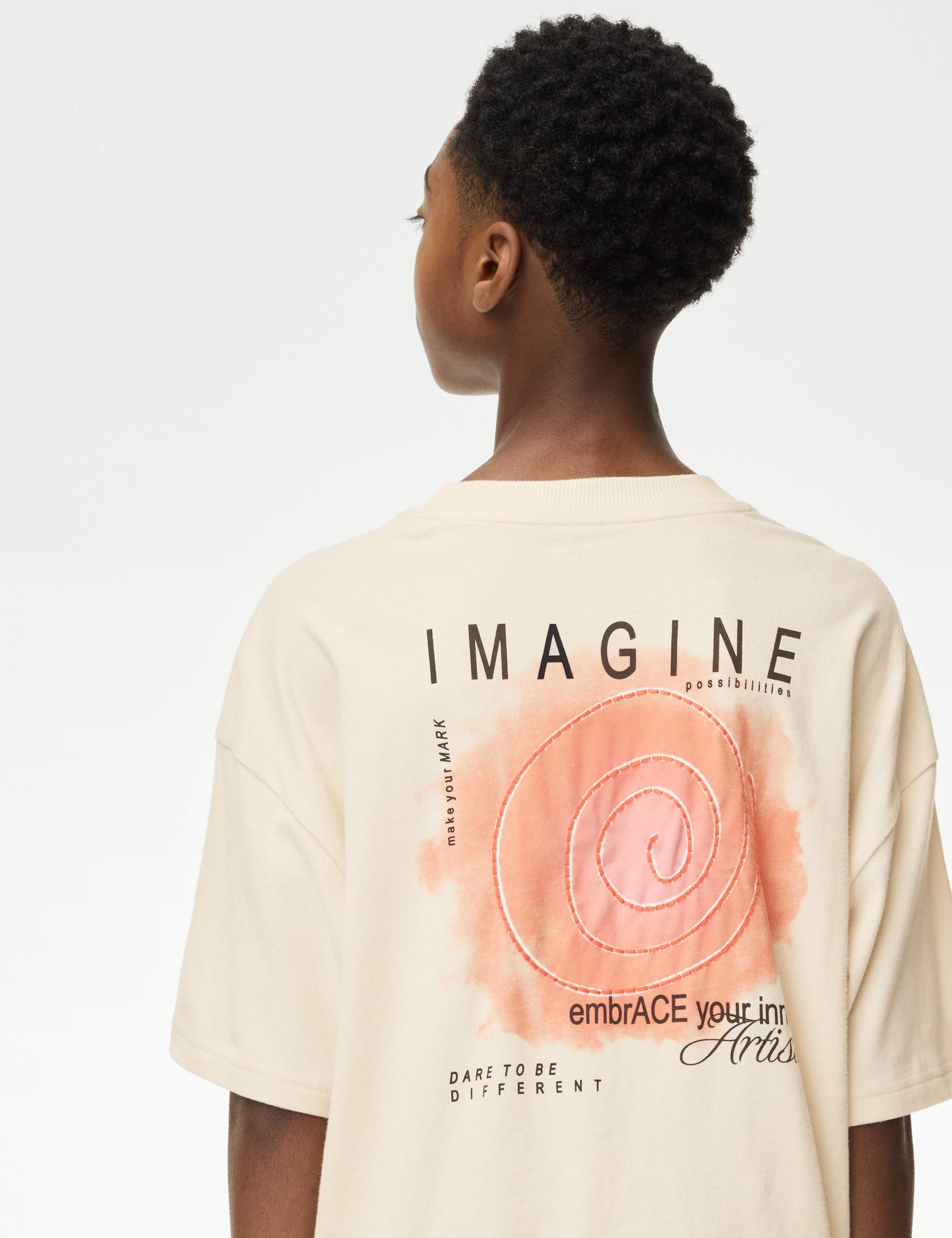 Pure Cotton Graphic T-Shirt (2-16 Yrs) 4 of 5
