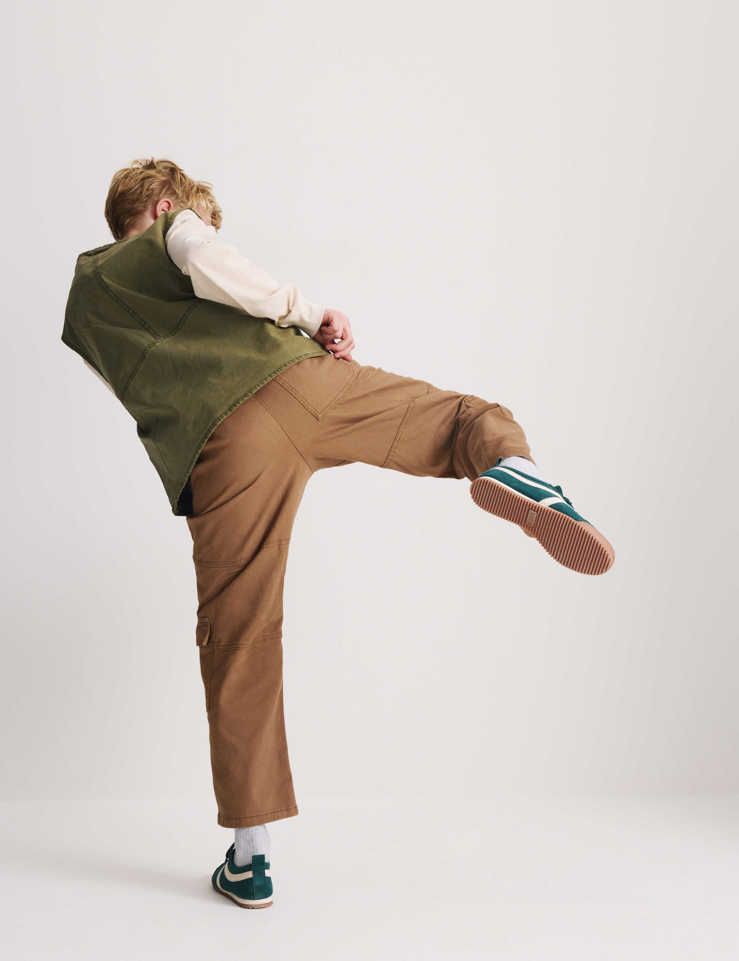 Cotton Rich Cargo Trousers (6-16 Years) 3 of 6