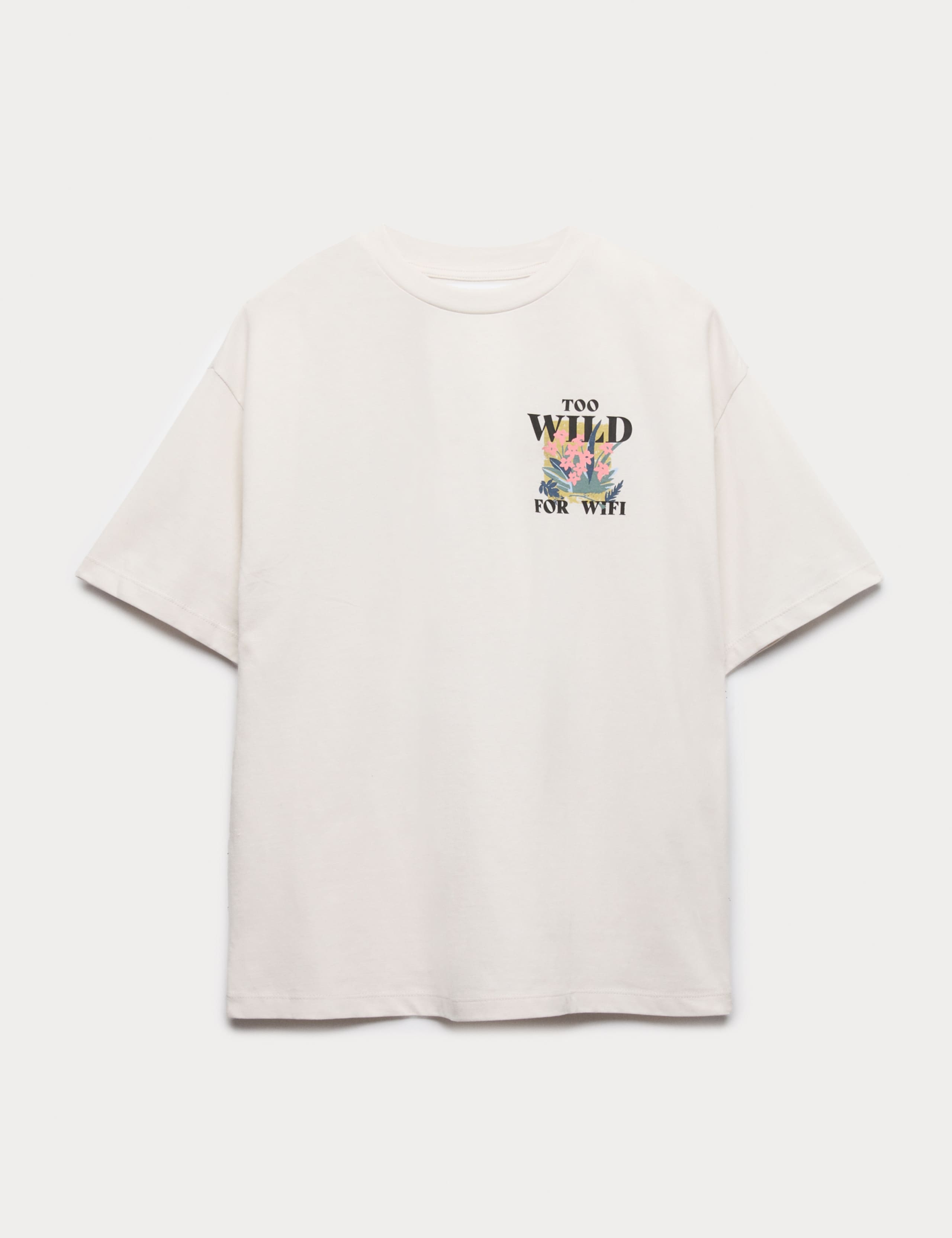 Pure Cotton Back Graphic T-Shirt (2-8 Years) 2 of 6