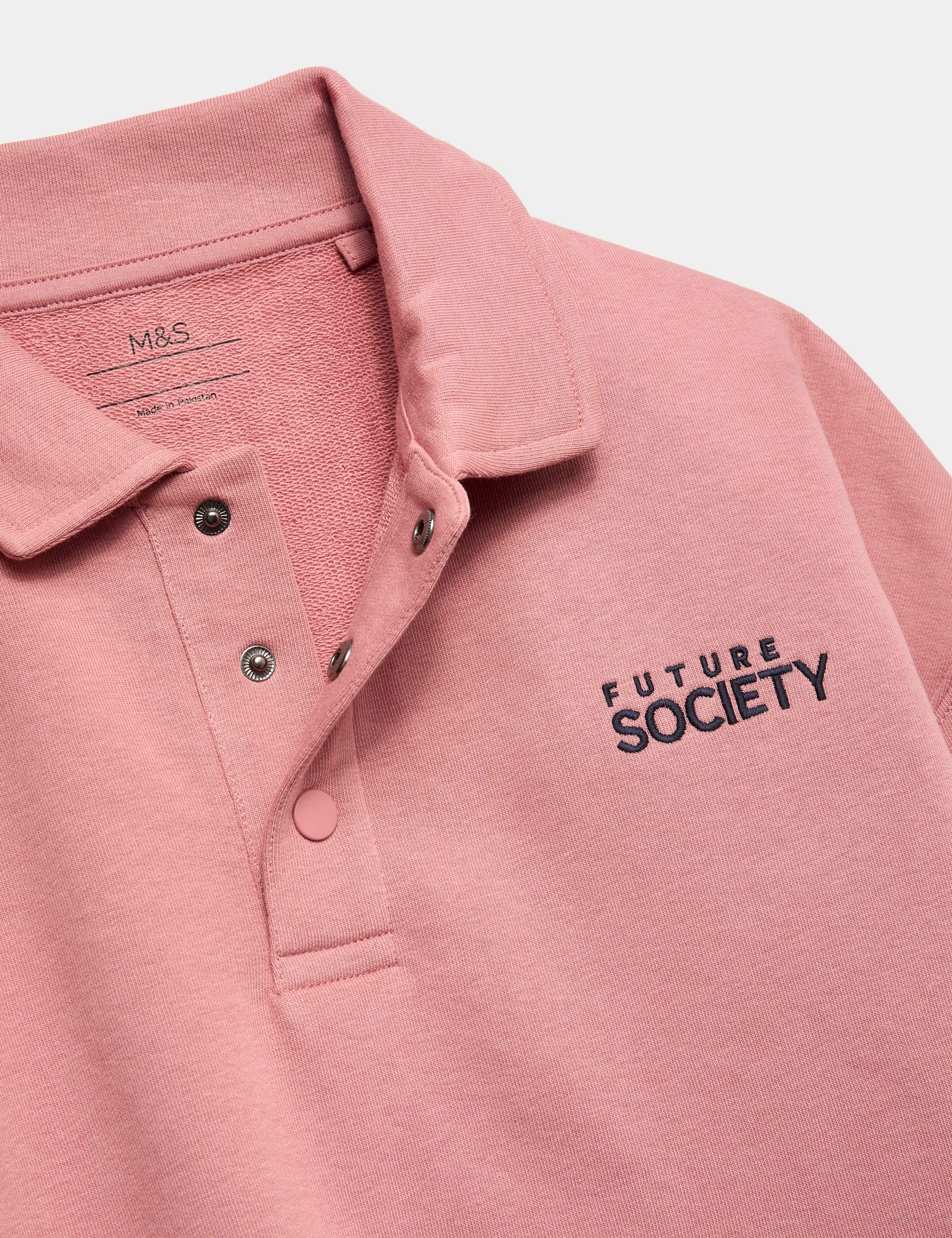 Cotton Rich Rugby Shirt (6-16 Yrs) 7 of 7