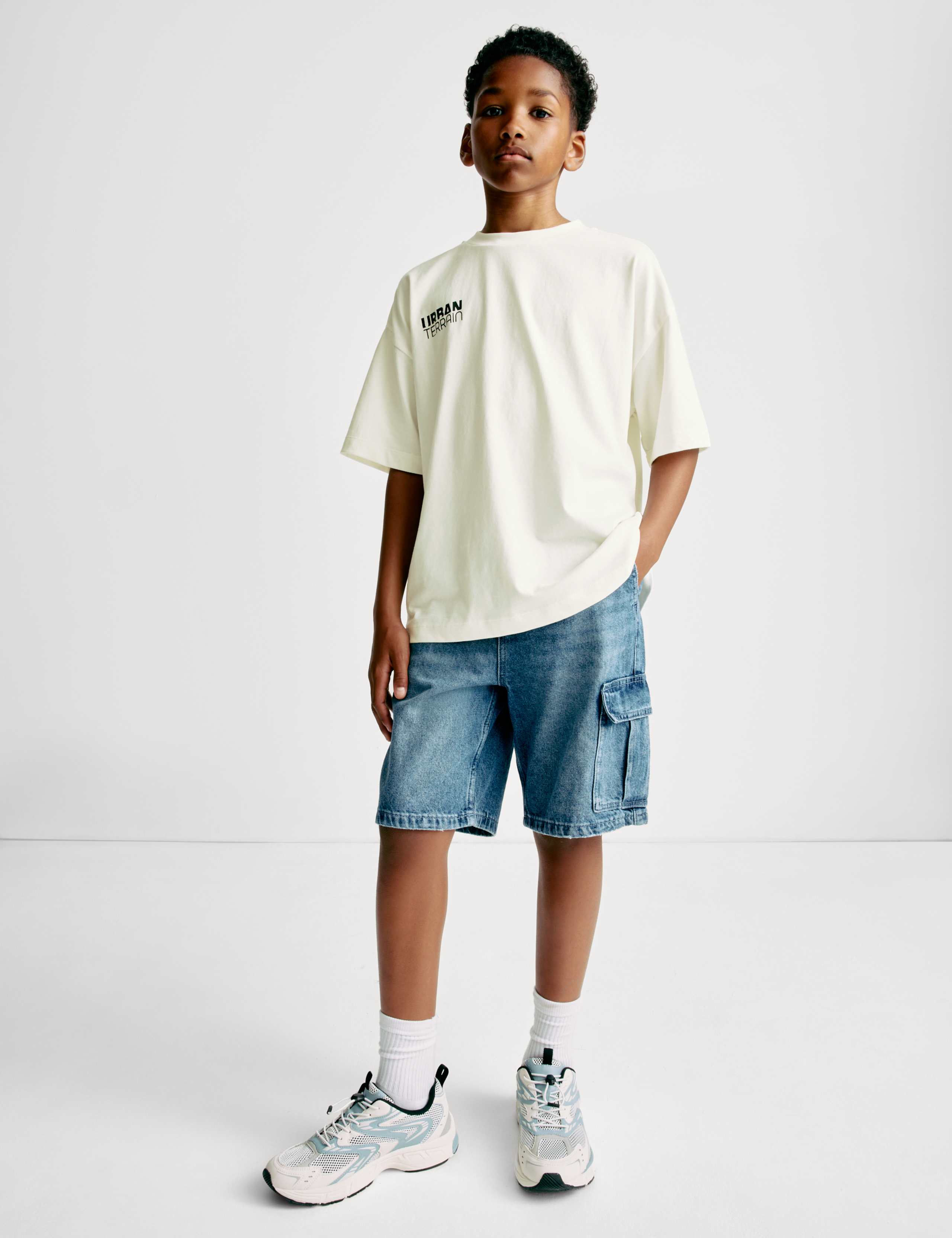 Pure Cotton Urban Terrain T-Shirt (6-16 Yrs) 7 of 8