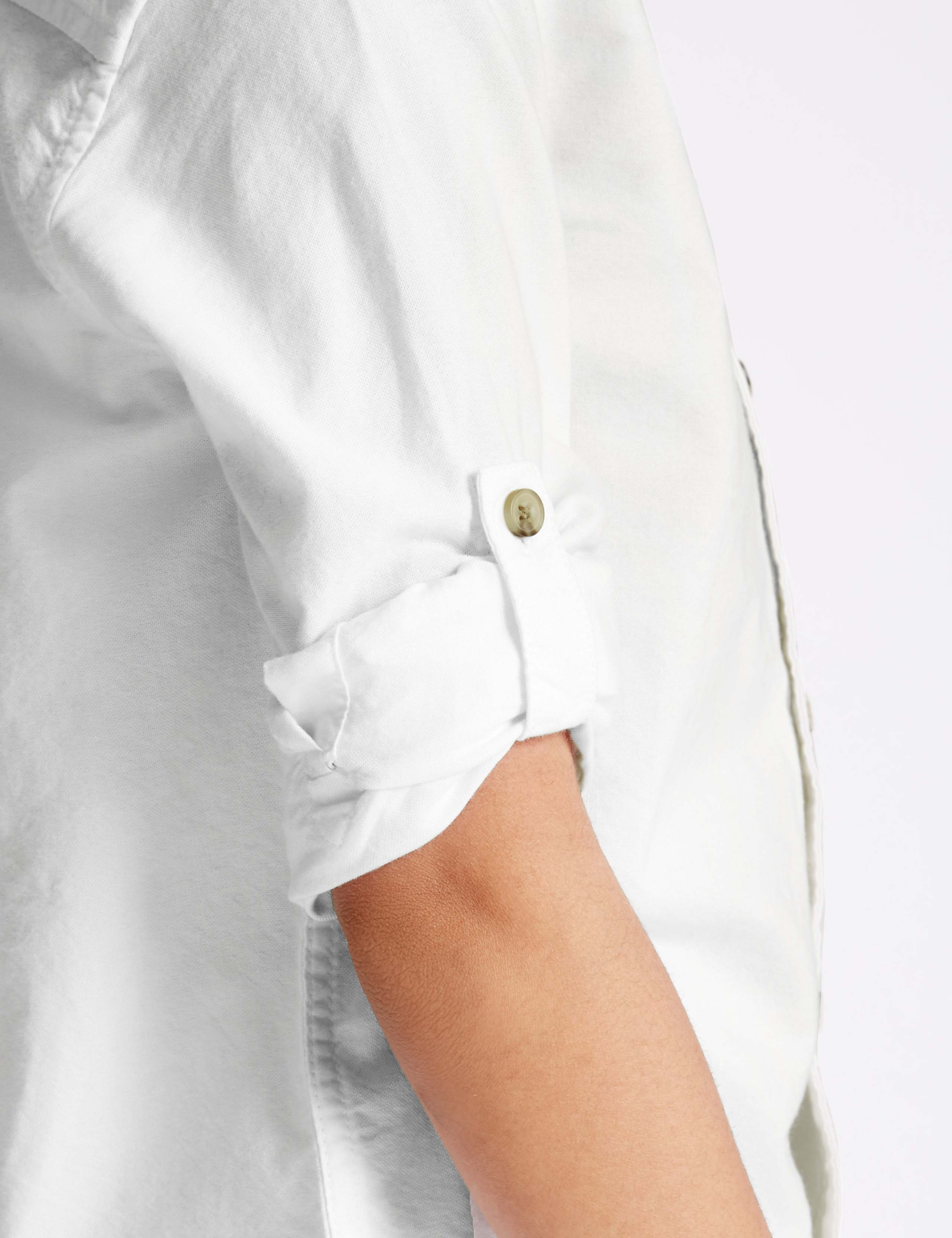 Pure Cotton Long Sleeve Shirt (3-14 Years) 4 of 6