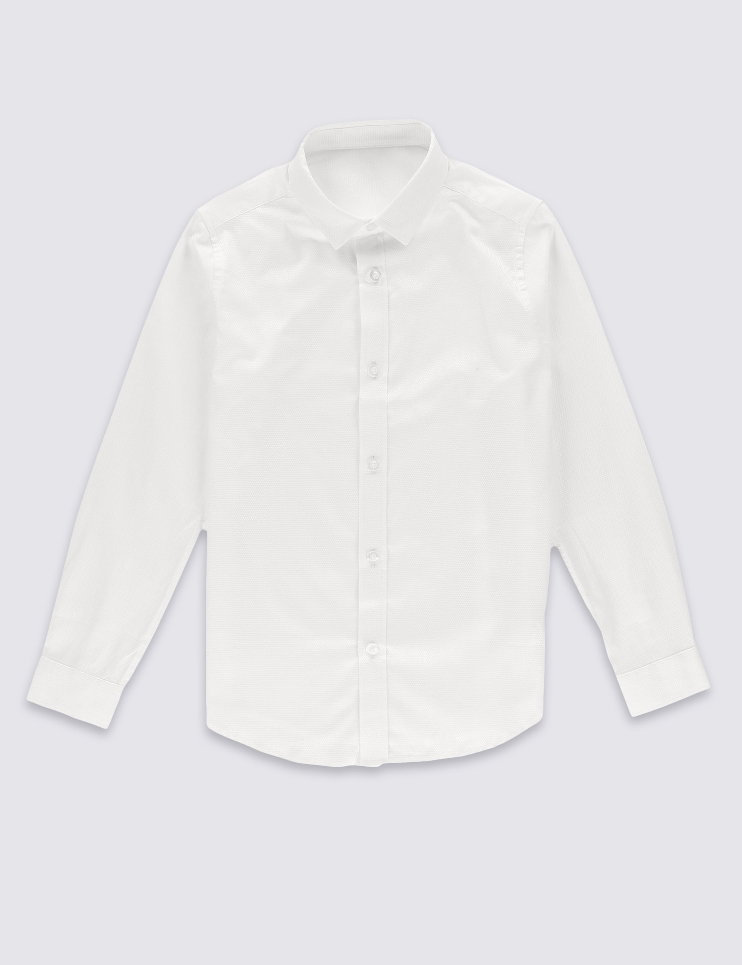 Pure Cotton Textured Shirt (3-14 Years) 4 of 6